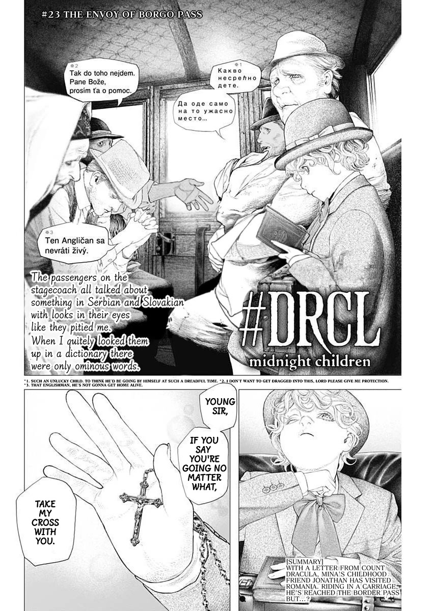 #DRCL midnight children Chapter 23 page 2 - Chapter 23: The Envoy of Borgo Pass
