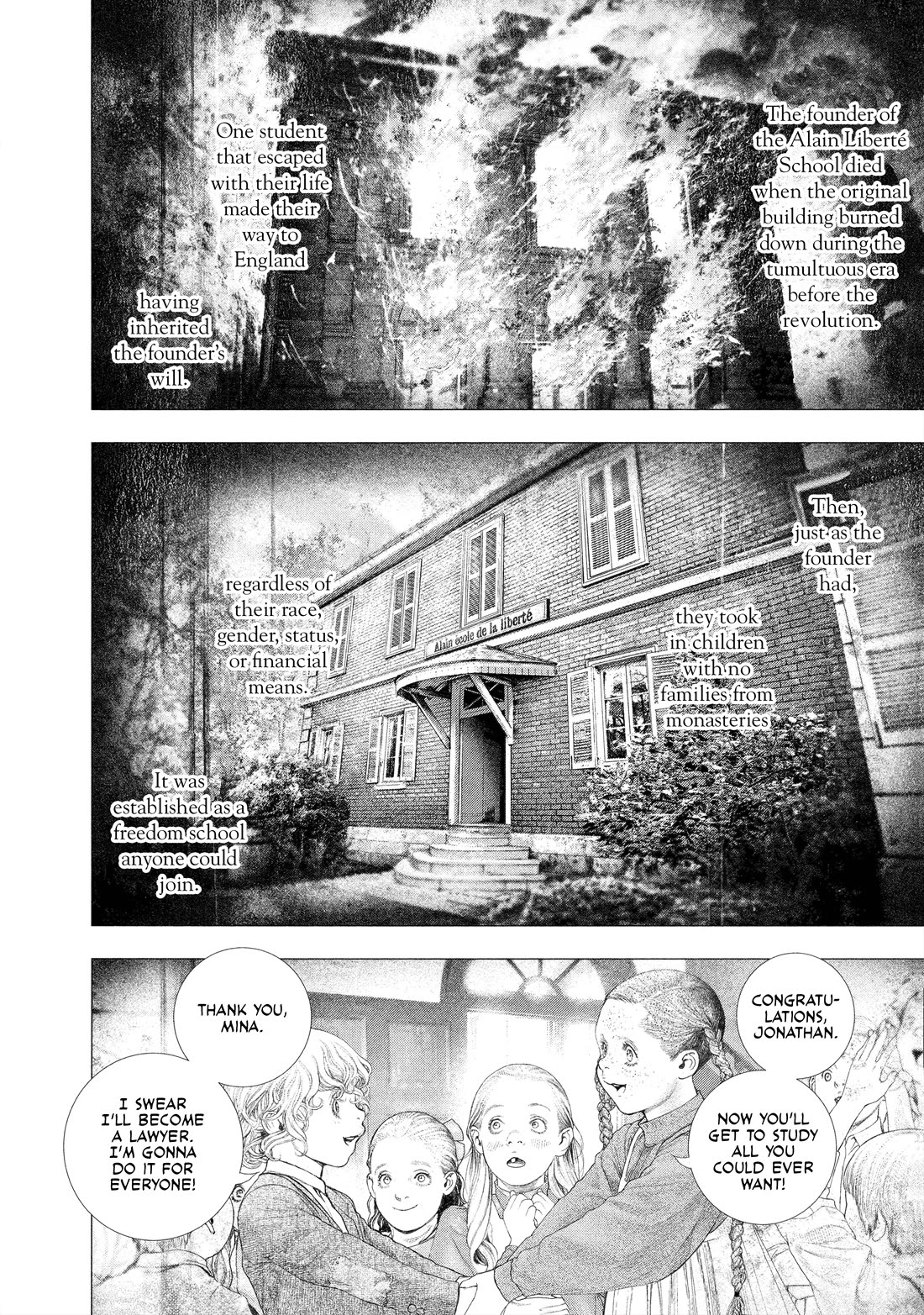 #DRCL midnight children Chapter 25 page 2 - Chapter 25: Alain Liberté School
