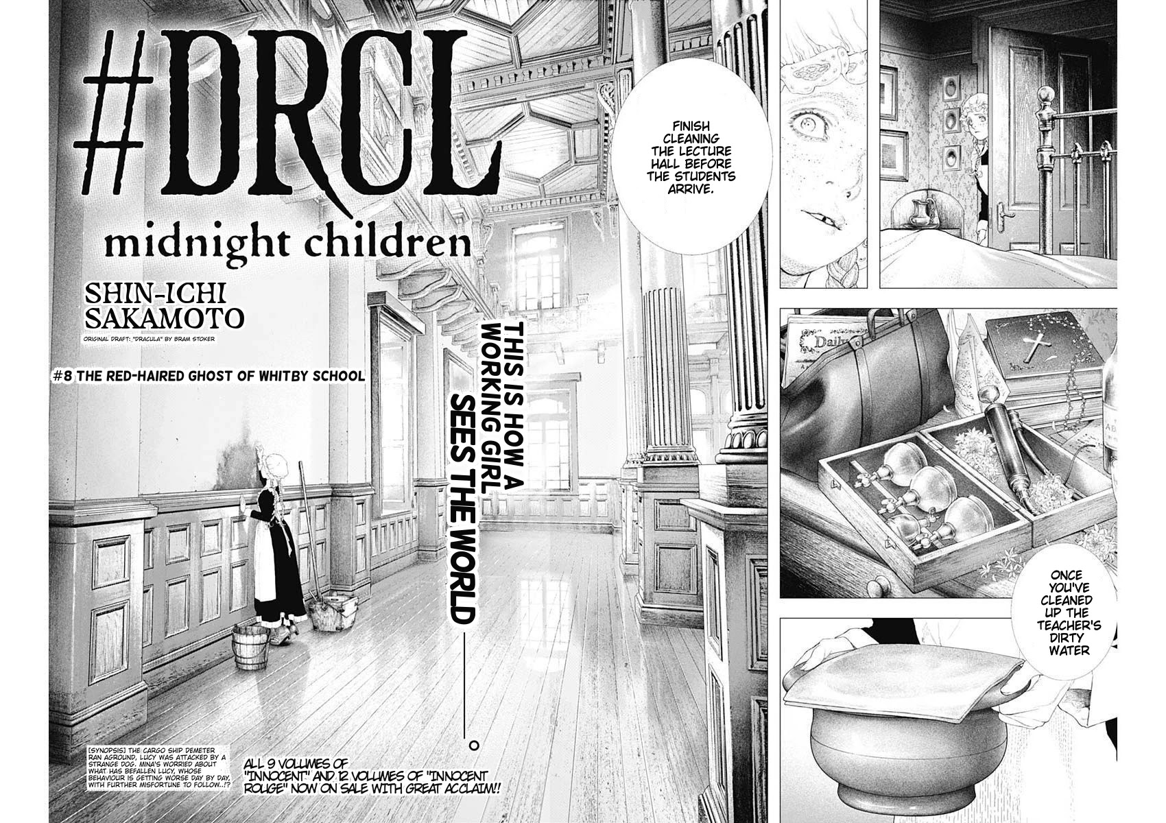 #DRCL midnight children Chapter 8 page 2 - Chapter 8: The Red-Haired Ghost of Whitby School