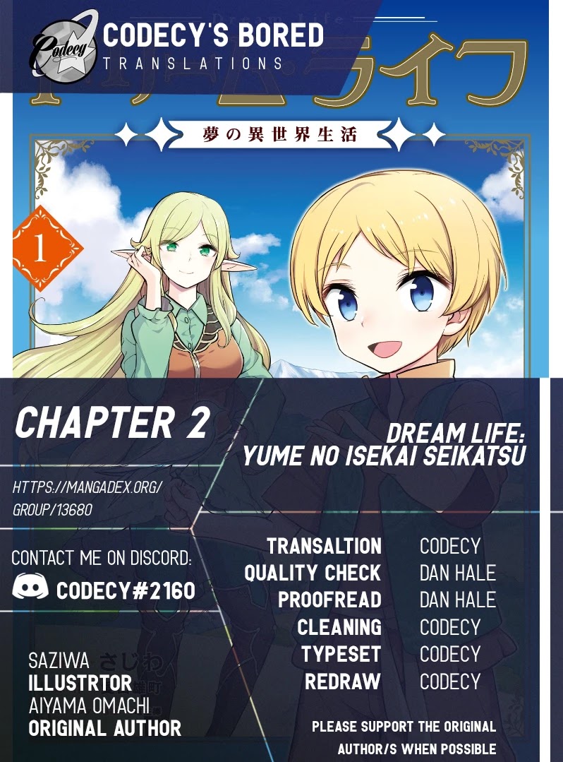 Dream Life: Yume no Isekai Seikatsu Chapter 2.1 page 1 - Chapter 2.1