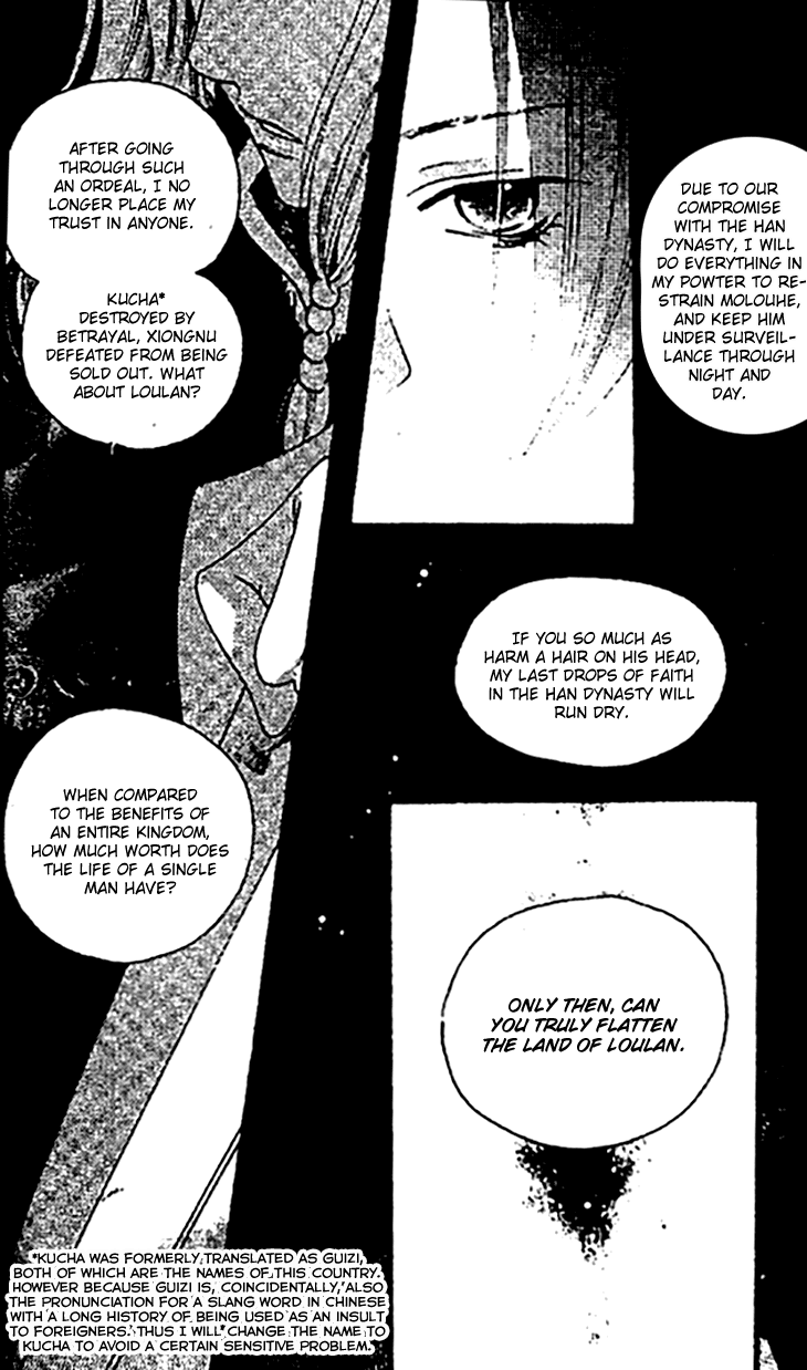 Dream of Loulan Kingdom Chapter 25 page 35 - Chapter 25