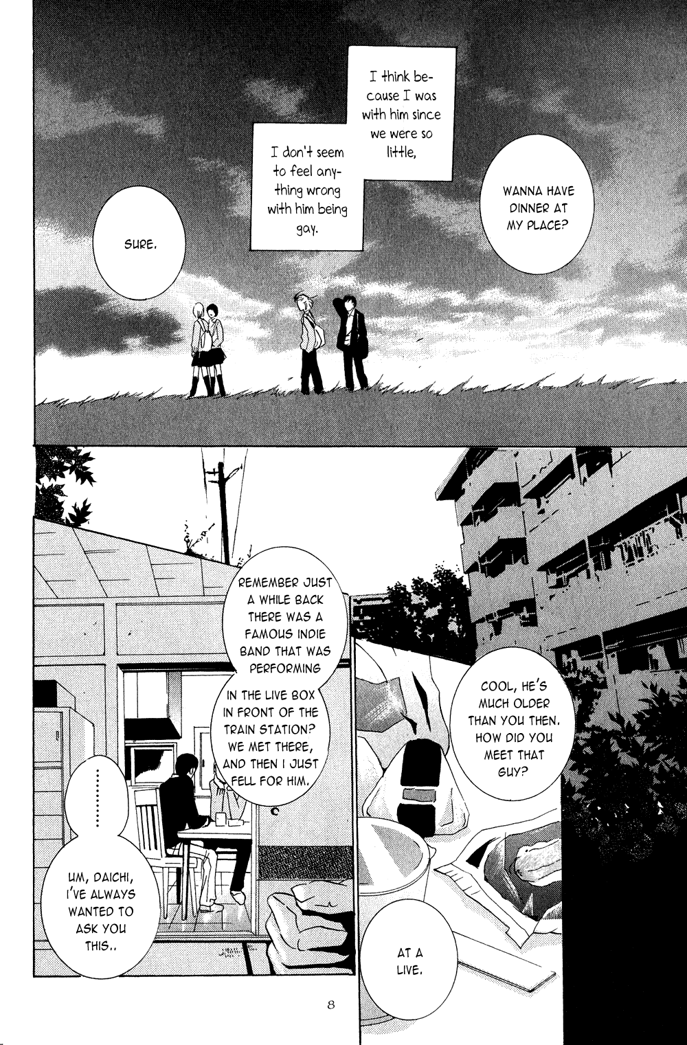 Dreamers High Chapter 1.2 page 9 - Chapter 1 v2 : Dreamers High - 1