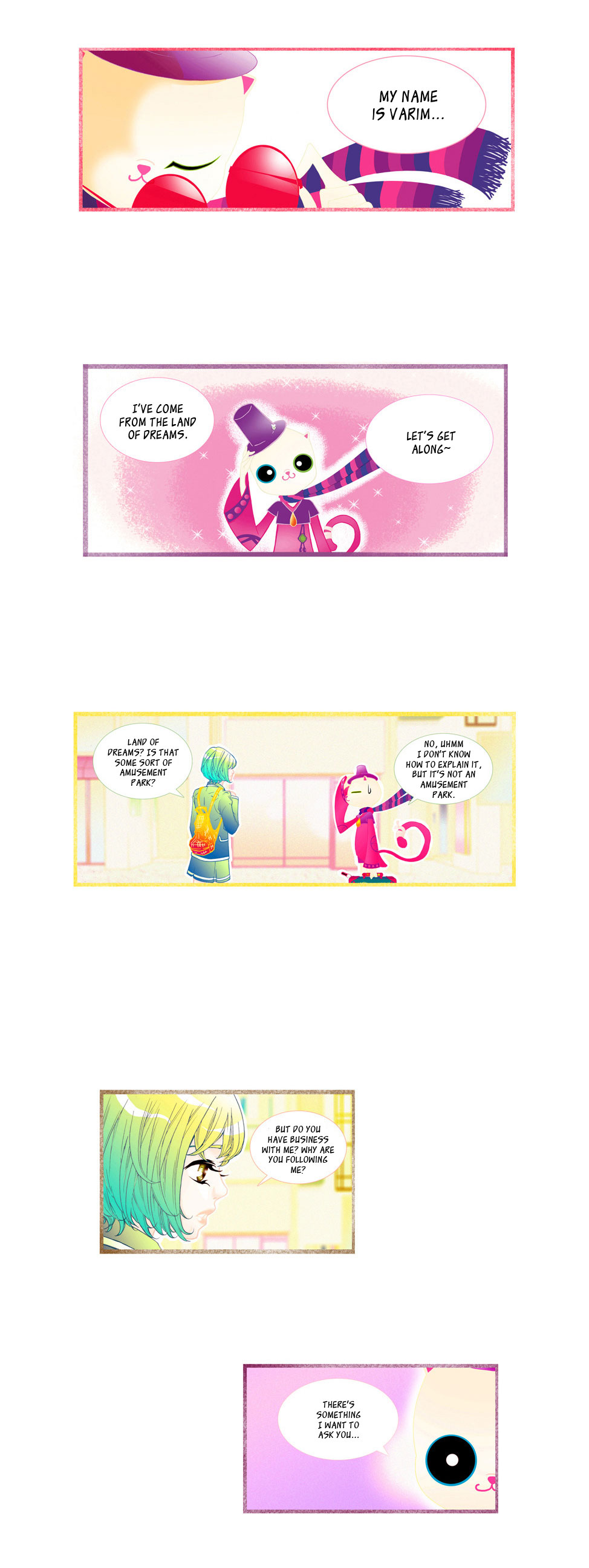 Dreaming Cat Varim Chapter 1.2 page 12 - Chapter 1 v2 : Episode 1. Encounter…