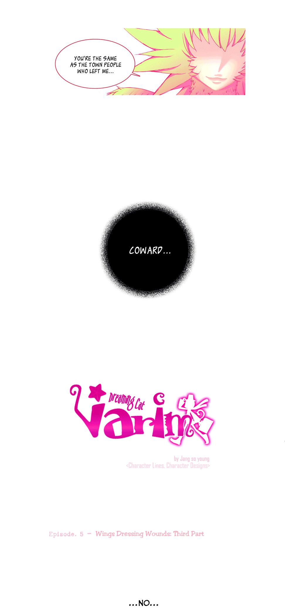 Dreaming Cat Varim Chapter 5.2 page 1 - Chapter 5 v2 : Episode 5. Wings Dressing Wounds: Third Part