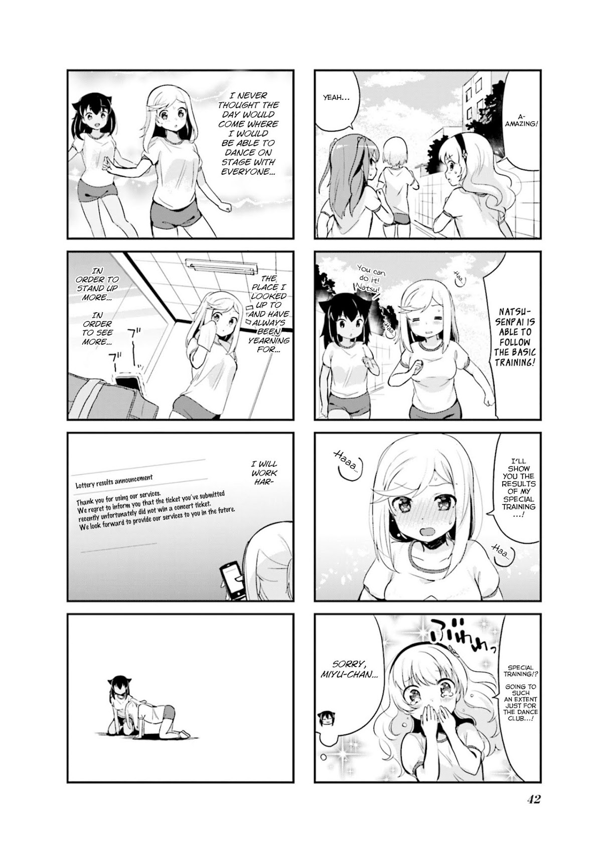 Dreaming Prima Girl! Chapter 17 page 8 - Chapter 17