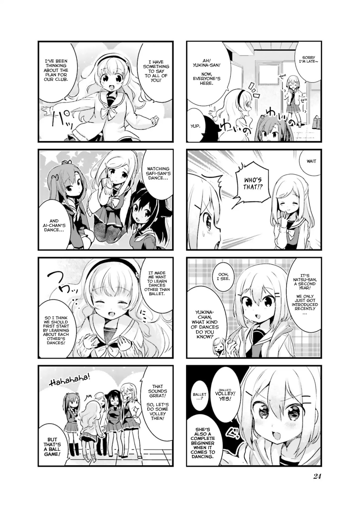 Dreaming Prima Girl! Chapter 2 page 8 - Chapter 2