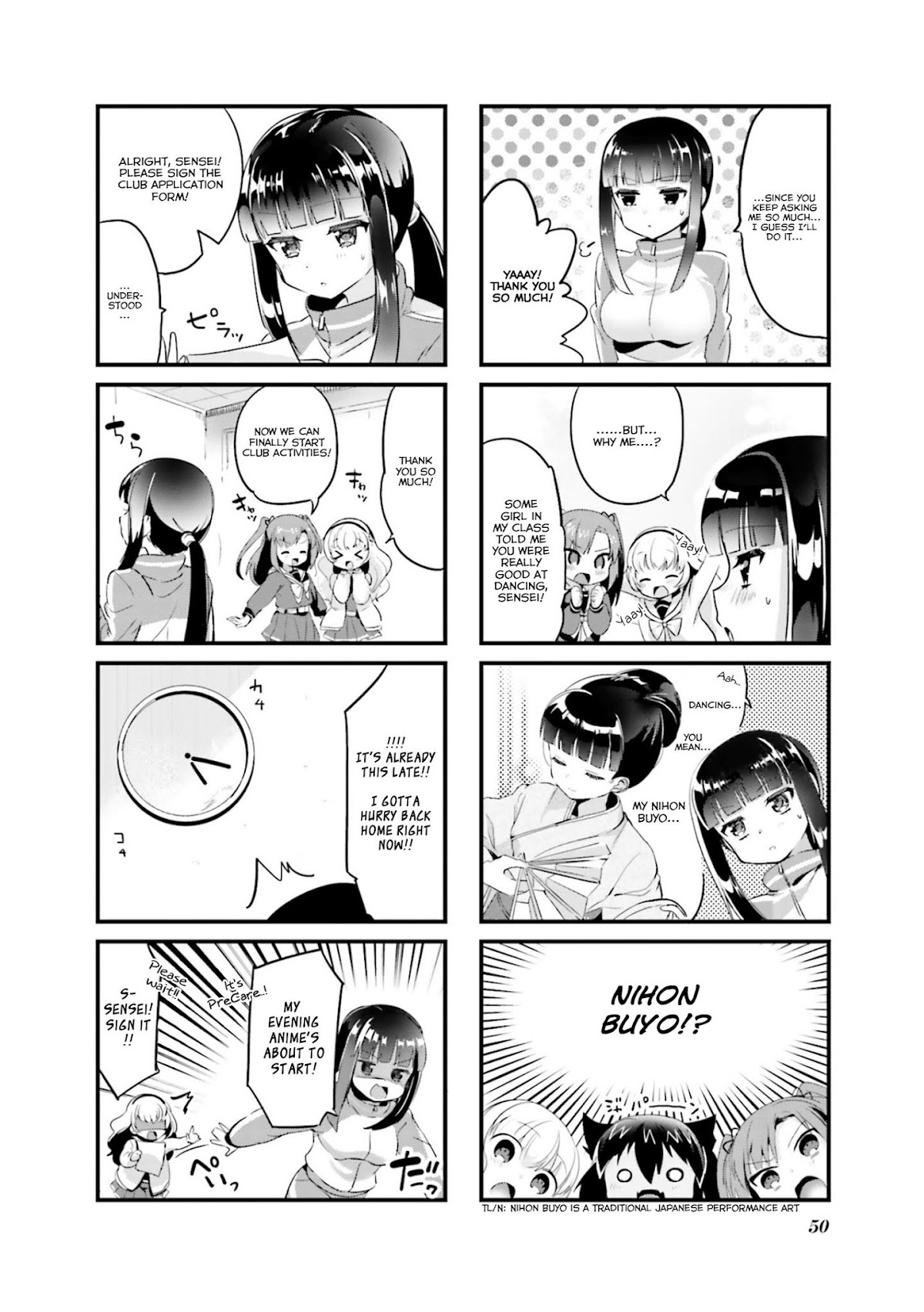Dreaming Prima Girl! Chapter 5 page 8 - Chapter 5