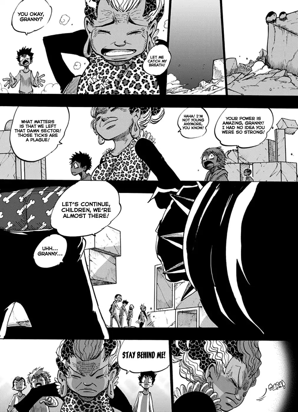 Dreamland Chapter 101 page 6 - Chapter 101: Granny Volga vs Neostorm