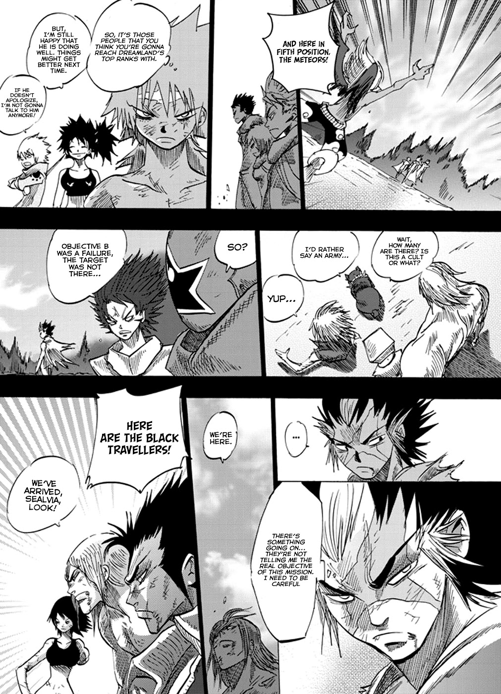 Dreamland Chapter 107 page 4 - Chapter 107: The Return of the Lucky Stars!
