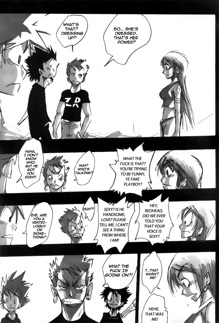 Dreamland Chapter 22 page 13 - Chapter 22: 3 Guys, 1 Chick