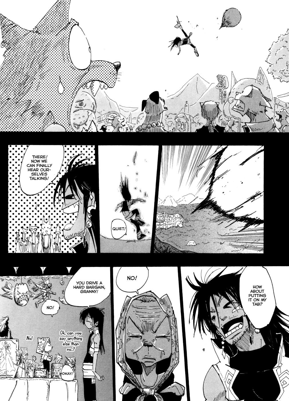 Dreamland Chapter 44 page 13 - Chapter 44: When Toro Picana and Asmodehus play Ping-Pong!