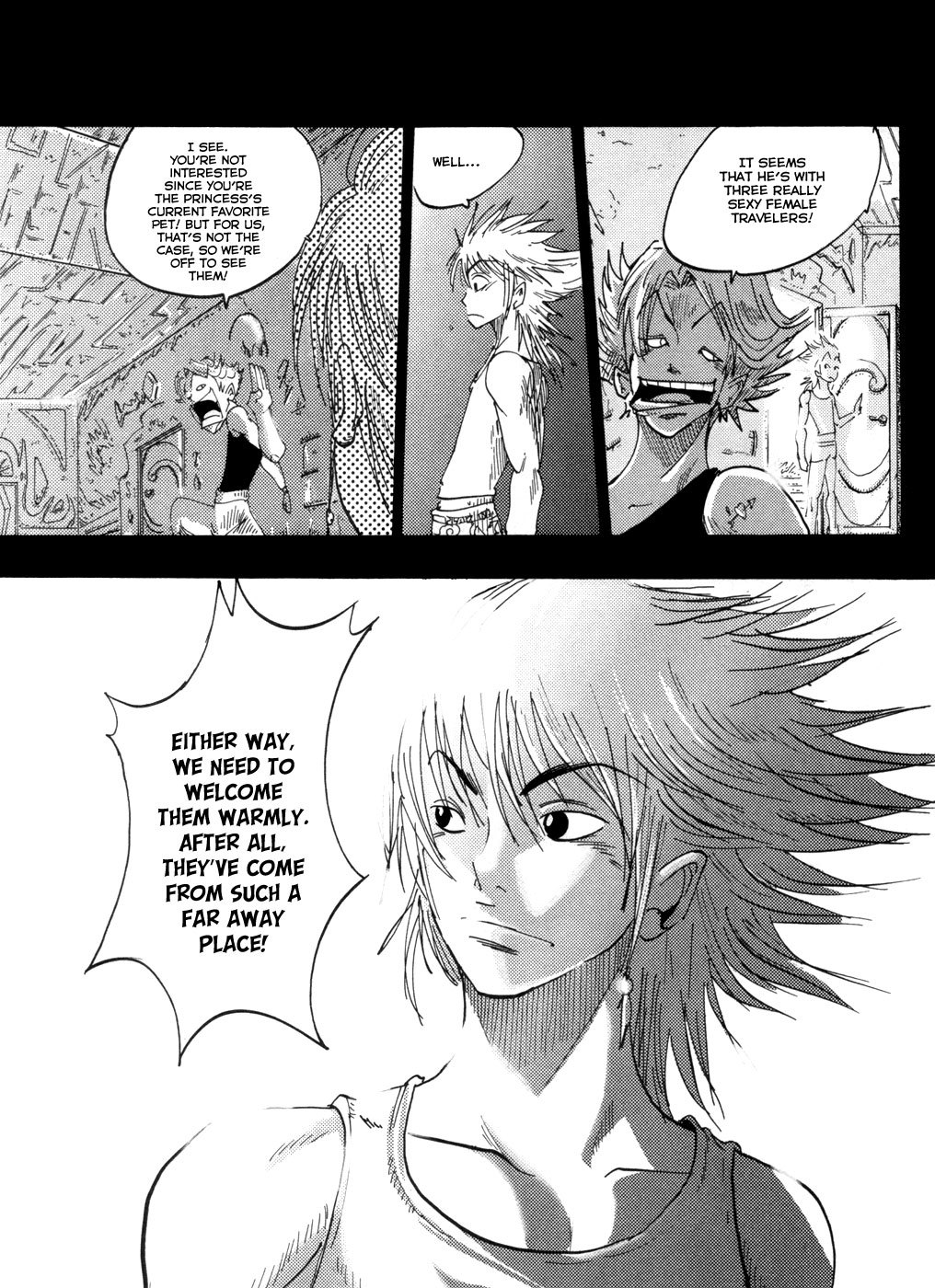 Dreamland Chapter 44 page 19 - Chapter 44: When Toro Picana and Asmodehus play Ping-Pong!