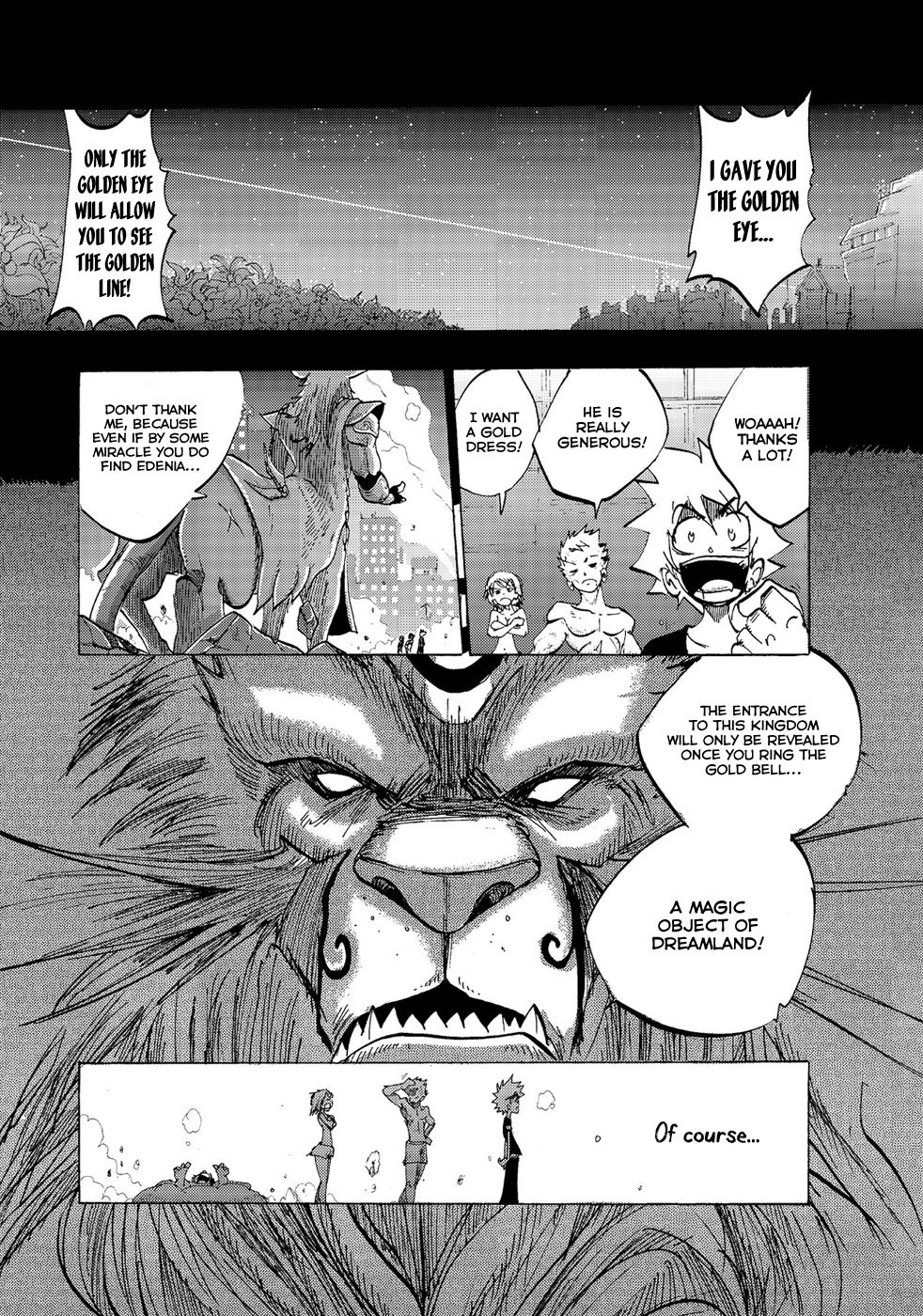 Dreamland Chapter 58 page 28 - Chapter 58: Golden Eye