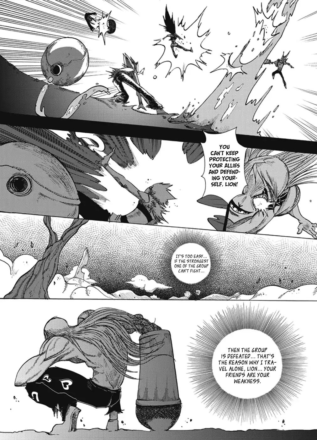 Dreamland Chapter 99 page 13 - Chapter 99: Fight in sector 4