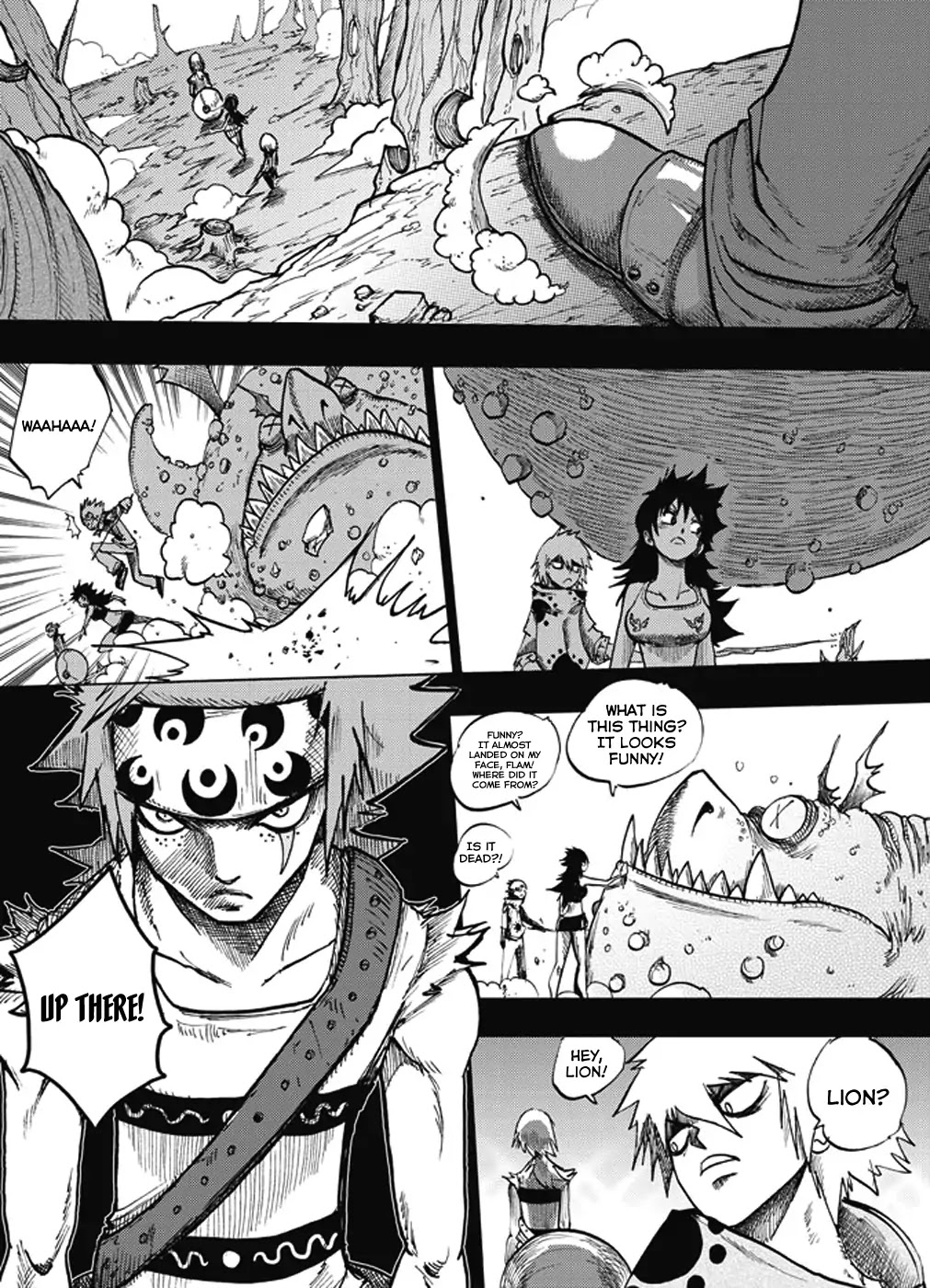 Dreamland Chapter 99 page 4 - Chapter 99: Fight in sector 4