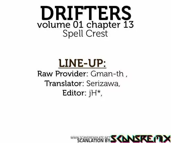 Drifters Chapter 13 page 21 - Chapter 13 : Stand Up To The Victory