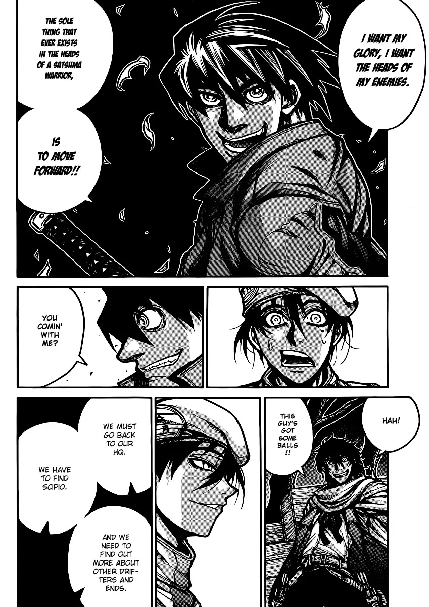 Drifters Chapter 28 page 8 - Chapter 28 : Dynamite Explosion