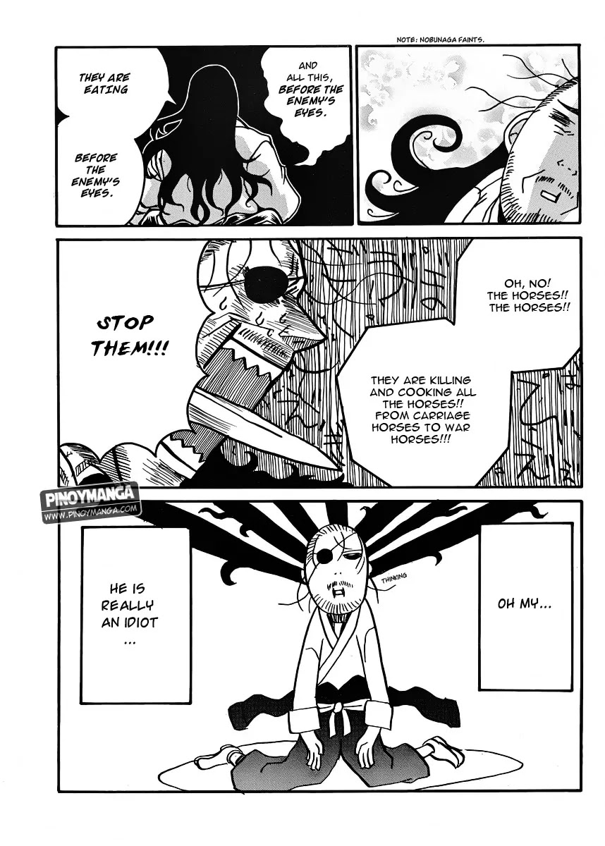 Drifters Chapter 31 page 10 - Chapter 31 : Gohan Wa Okazu