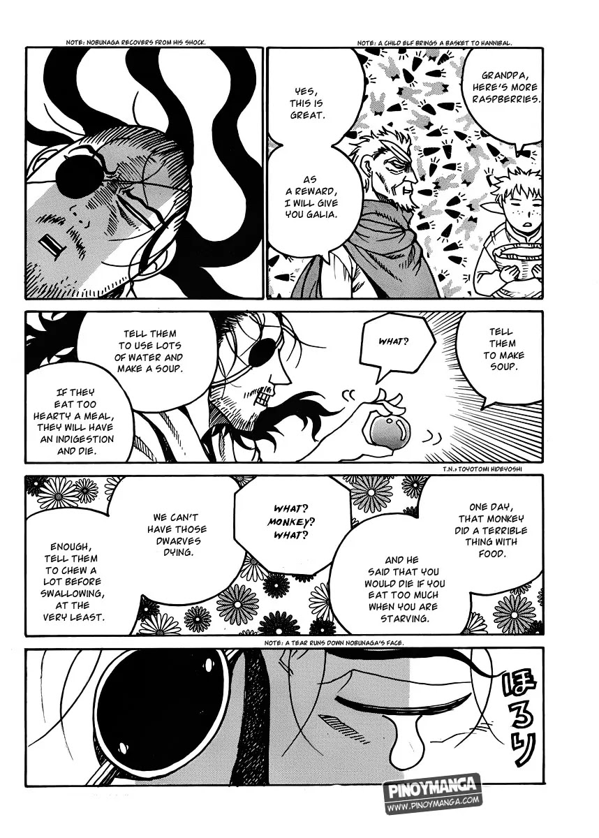 Drifters Chapter 31 page 11 - Chapter 31 : Gohan Wa Okazu