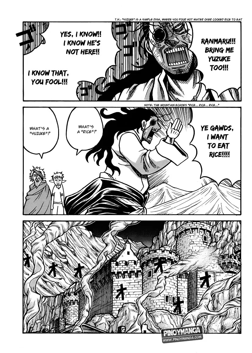 Drifters Chapter 31 page 12 - Chapter 31 : Gohan Wa Okazu