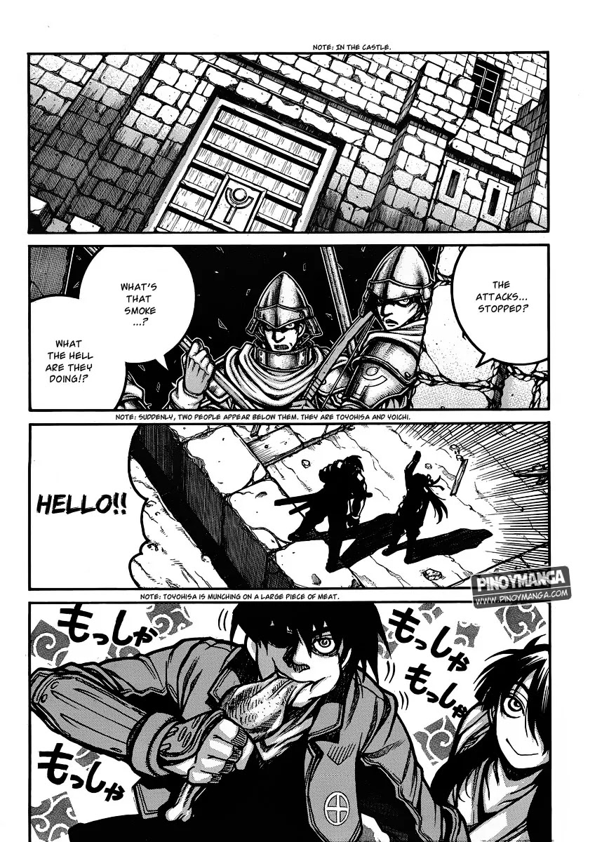Drifters Chapter 31 page 13 - Chapter 31 : Gohan Wa Okazu