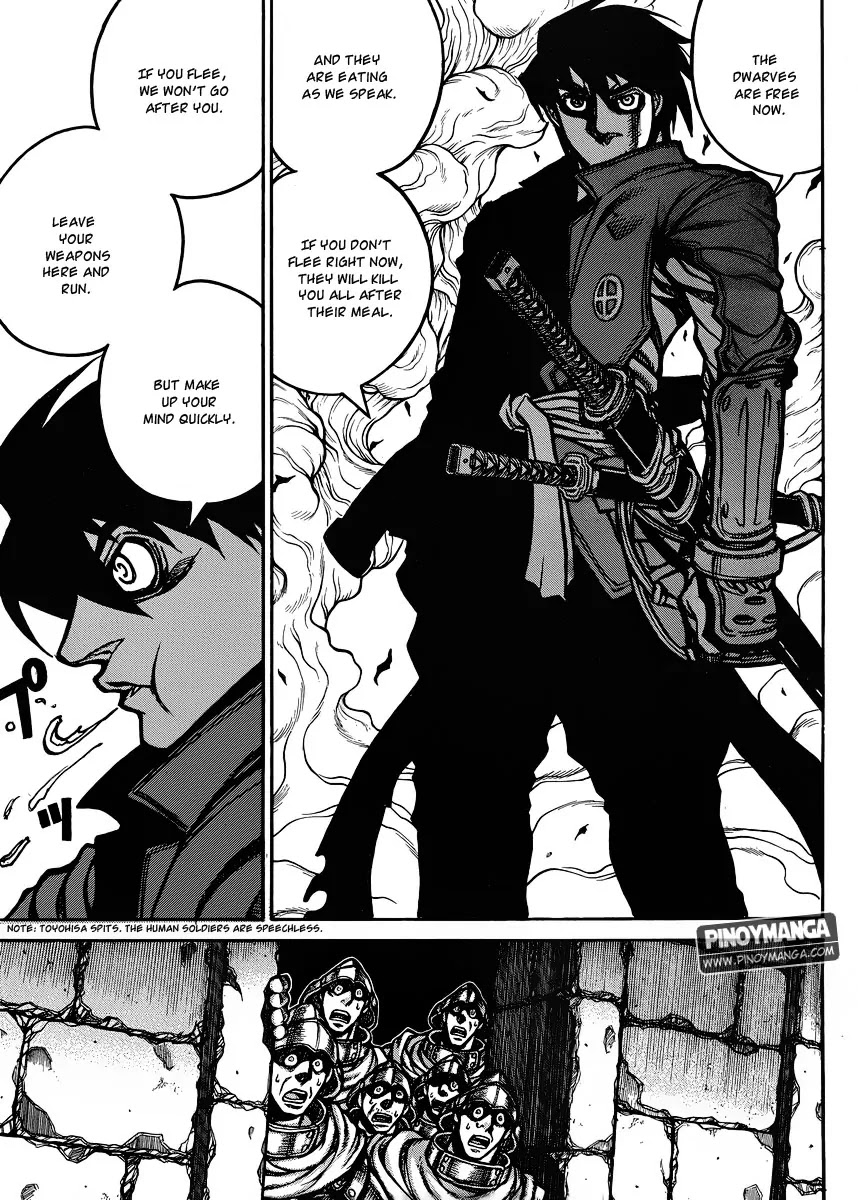 Drifters Chapter 31 page 14 - Chapter 31 : Gohan Wa Okazu