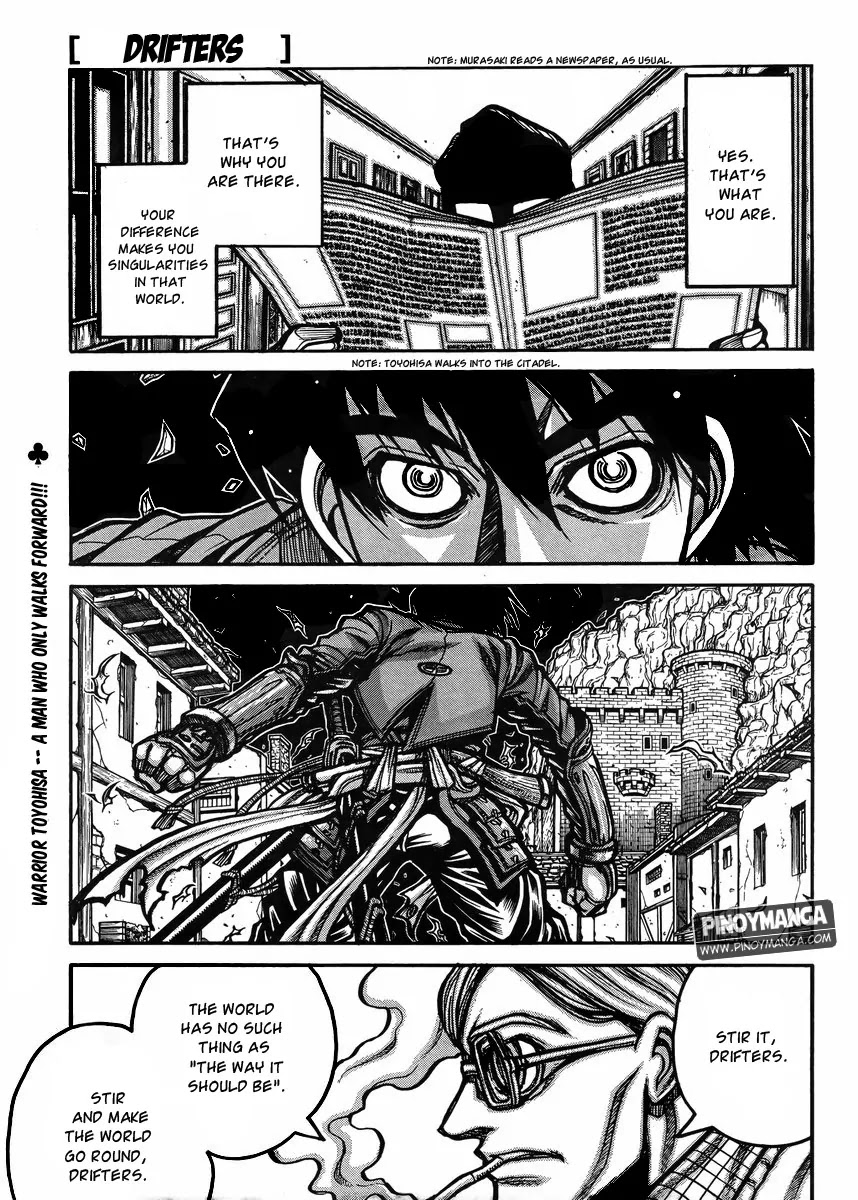 Drifters Chapter 31 page 2 - Chapter 31 : Gohan Wa Okazu