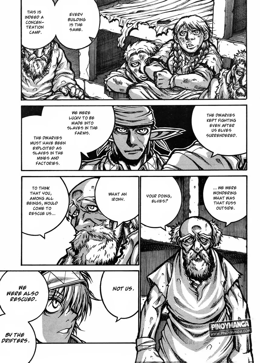 Drifters Chapter 31 page 6 - Chapter 31 : Gohan Wa Okazu