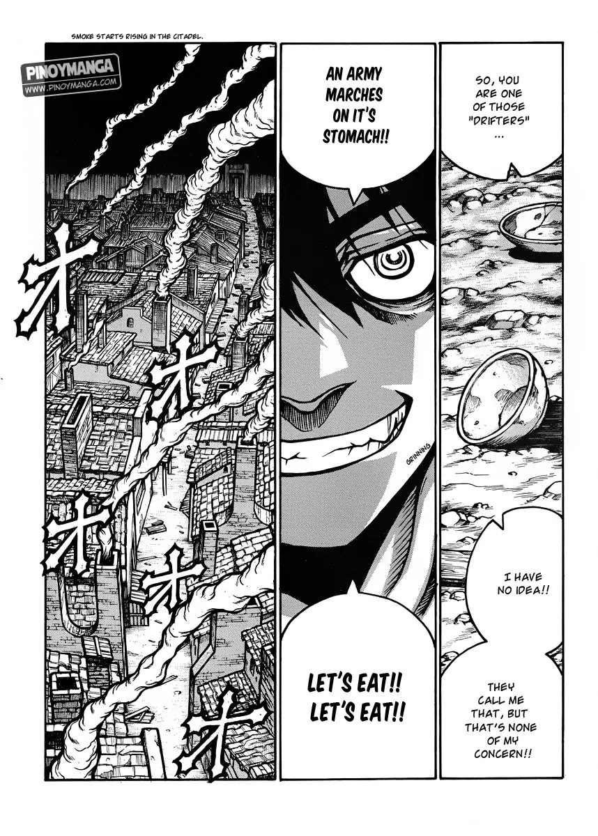 Drifters Chapter 31 page 8 - Chapter 31 : Gohan Wa Okazu
