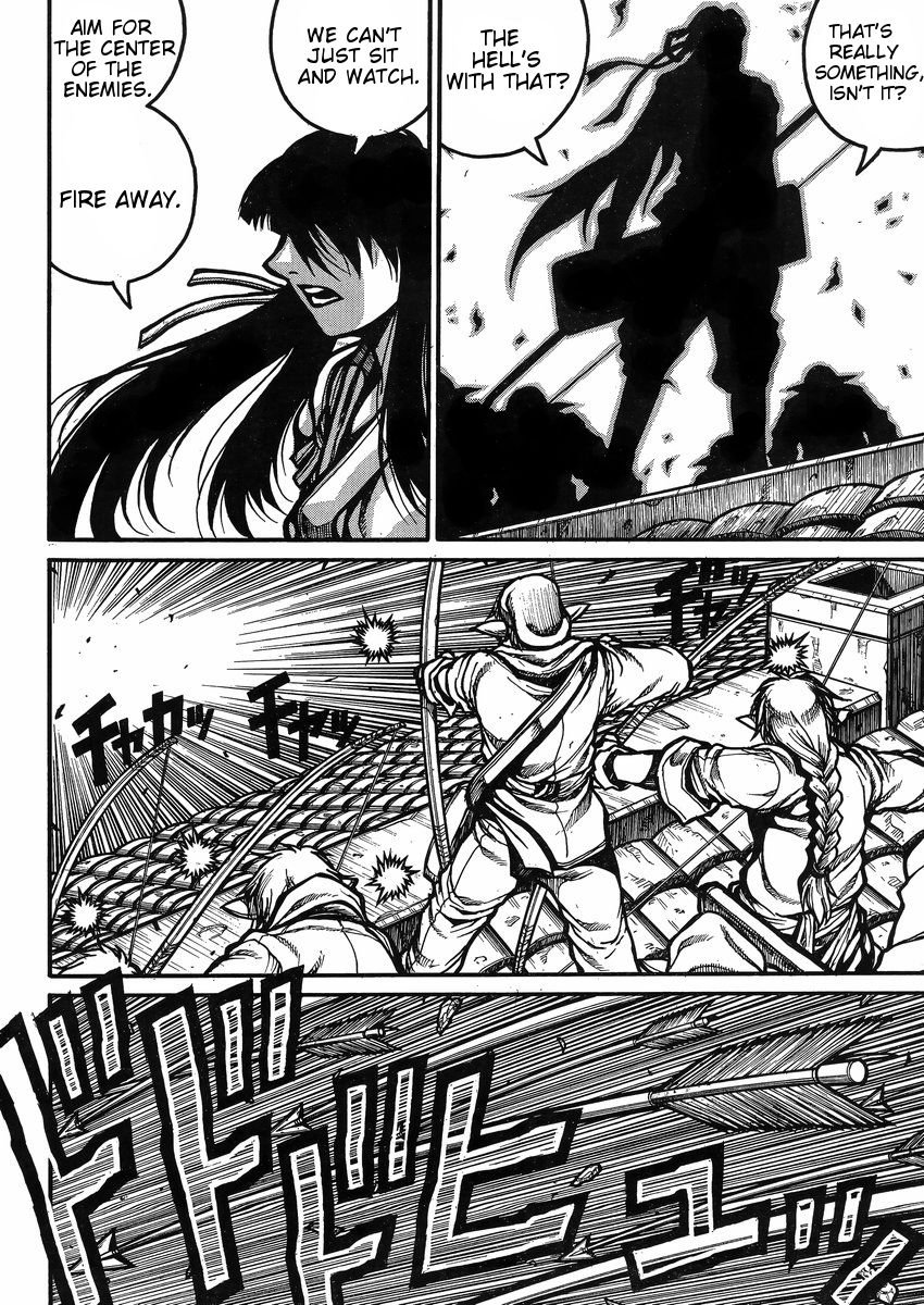 Drifters Chapter 39 page 9 - Chapter 39 : The Pistol Daimyo's Adventure~Counting Songs Around A Fuse~