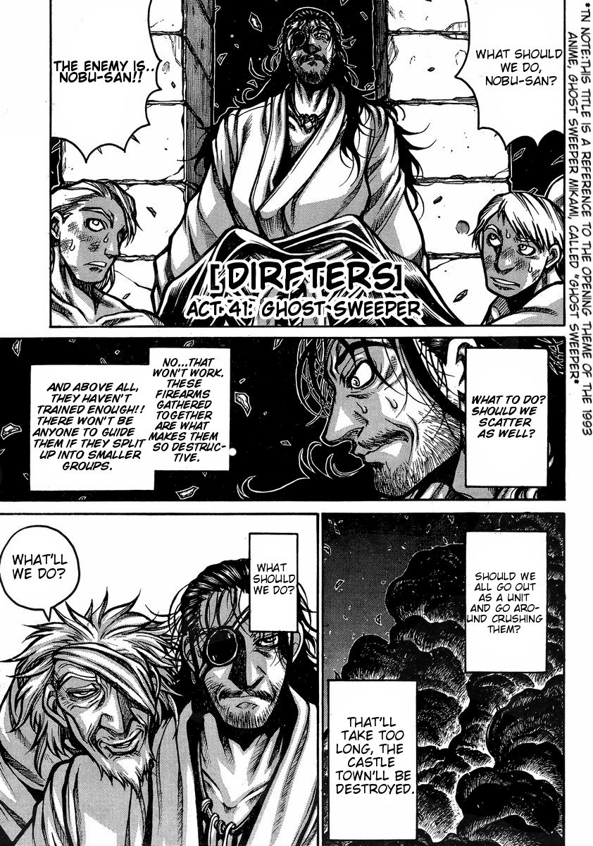 Drifters Chapter 41 page 2 - Chapter 41 : Ghost Sweeper