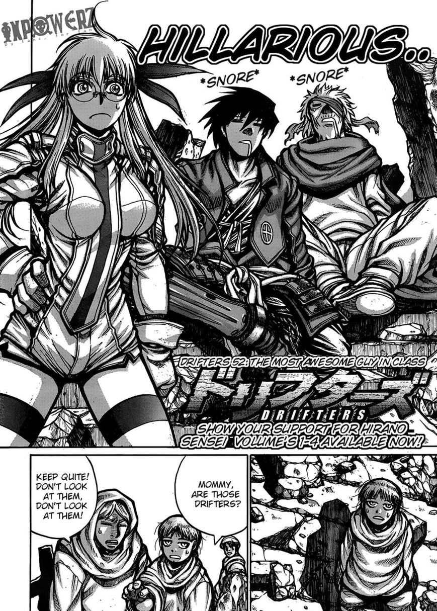 Drifters Chapter 52 page 2 - Chapter 52 : The Most Awesome Guy In Class