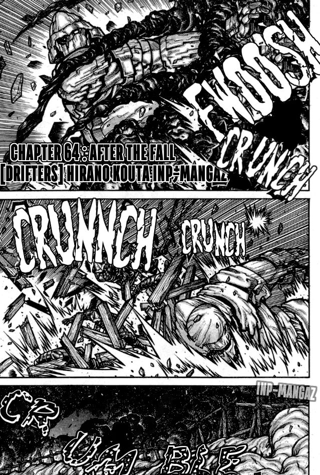 Drifters Chapter 64 page 4 - Chapter 64 : After the Fall