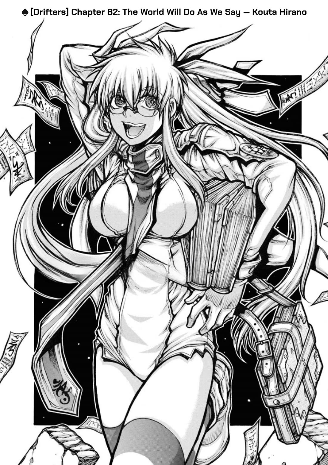 Drifters Chapter 83.1 page 1 - Chapter 83.1: The World Will Do As We Say