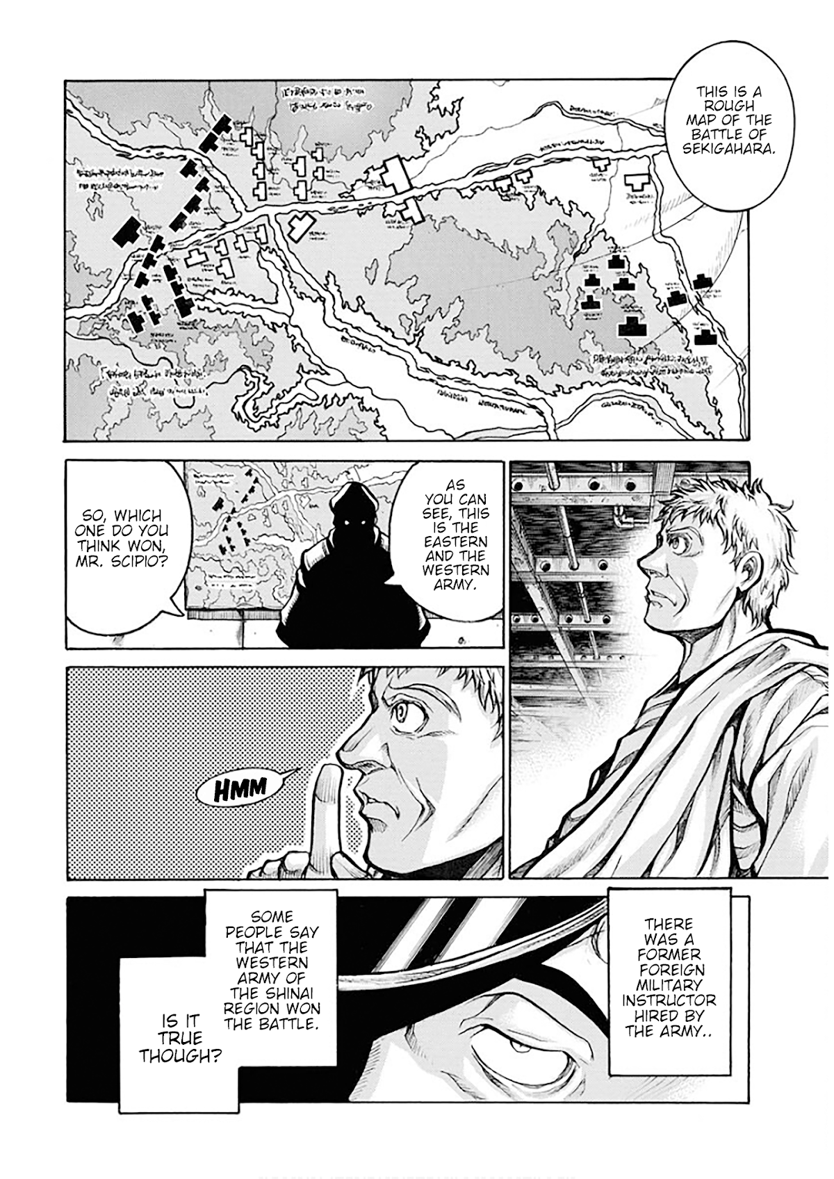 Drifters Chapter 83 page 13 - Chapter 83: The Island to the South