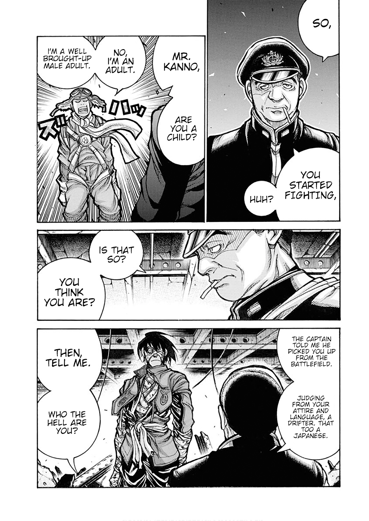 Drifters Chapter 83 page 7 - Chapter 83: The Island to the South
