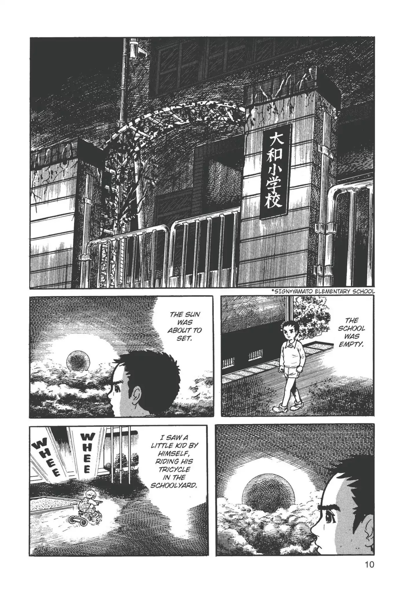Drifting Classroom Chapter 1 page 11 - Chapter 1: That Morning