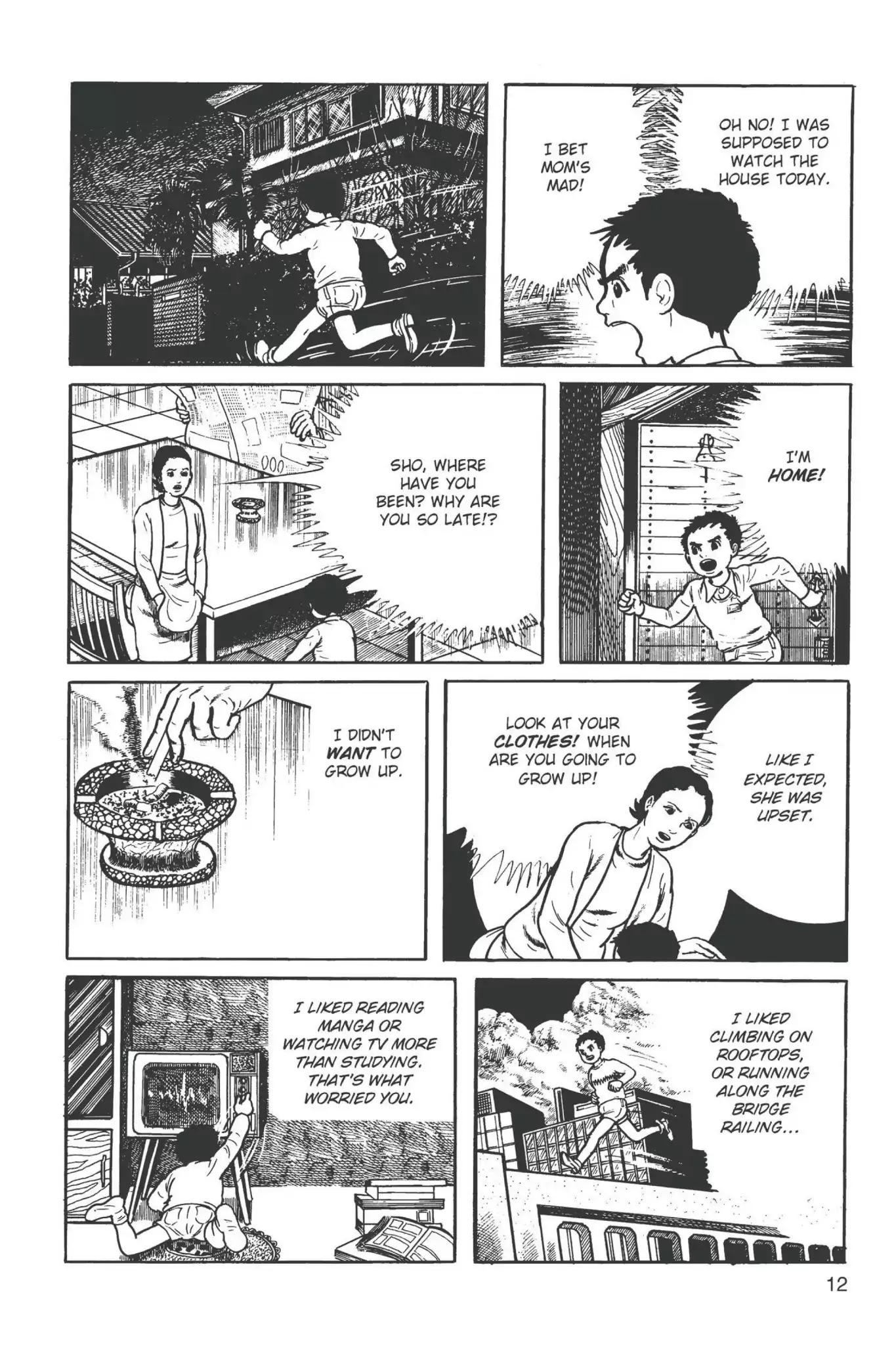 Drifting Classroom Chapter 1 page 13 - Chapter 1: That Morning