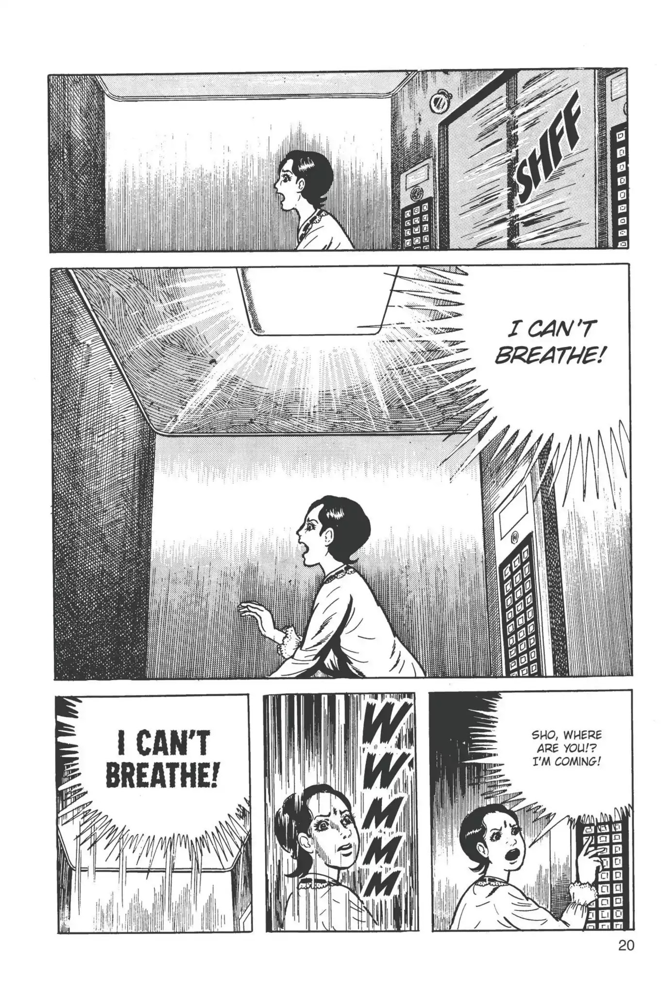Drifting Classroom Chapter 10 page 21 - Chapter 10: The Scream from the Wall