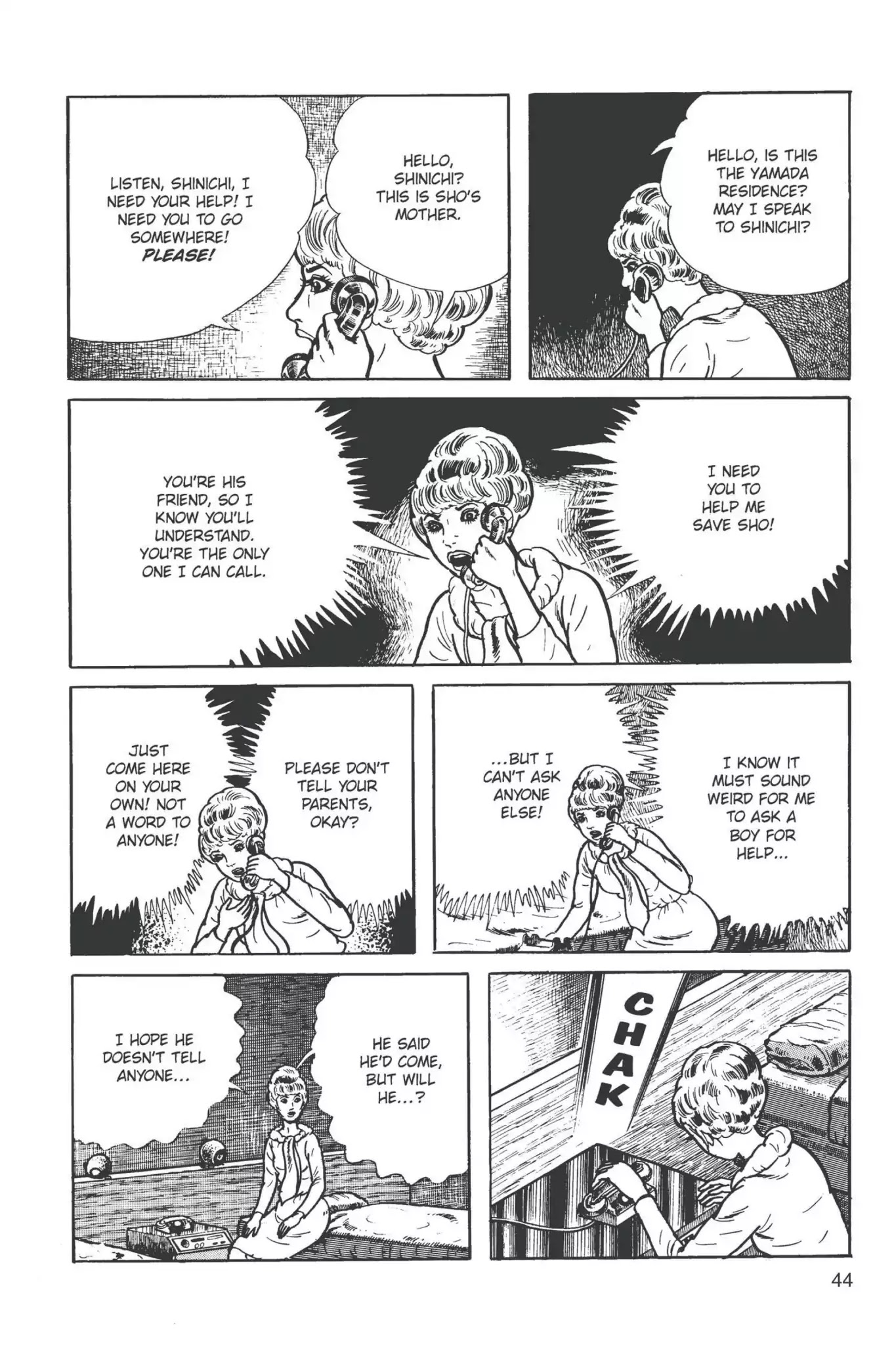Drifting Classroom Chapter 10 page 45 - Chapter 10: The Scream from the Wall