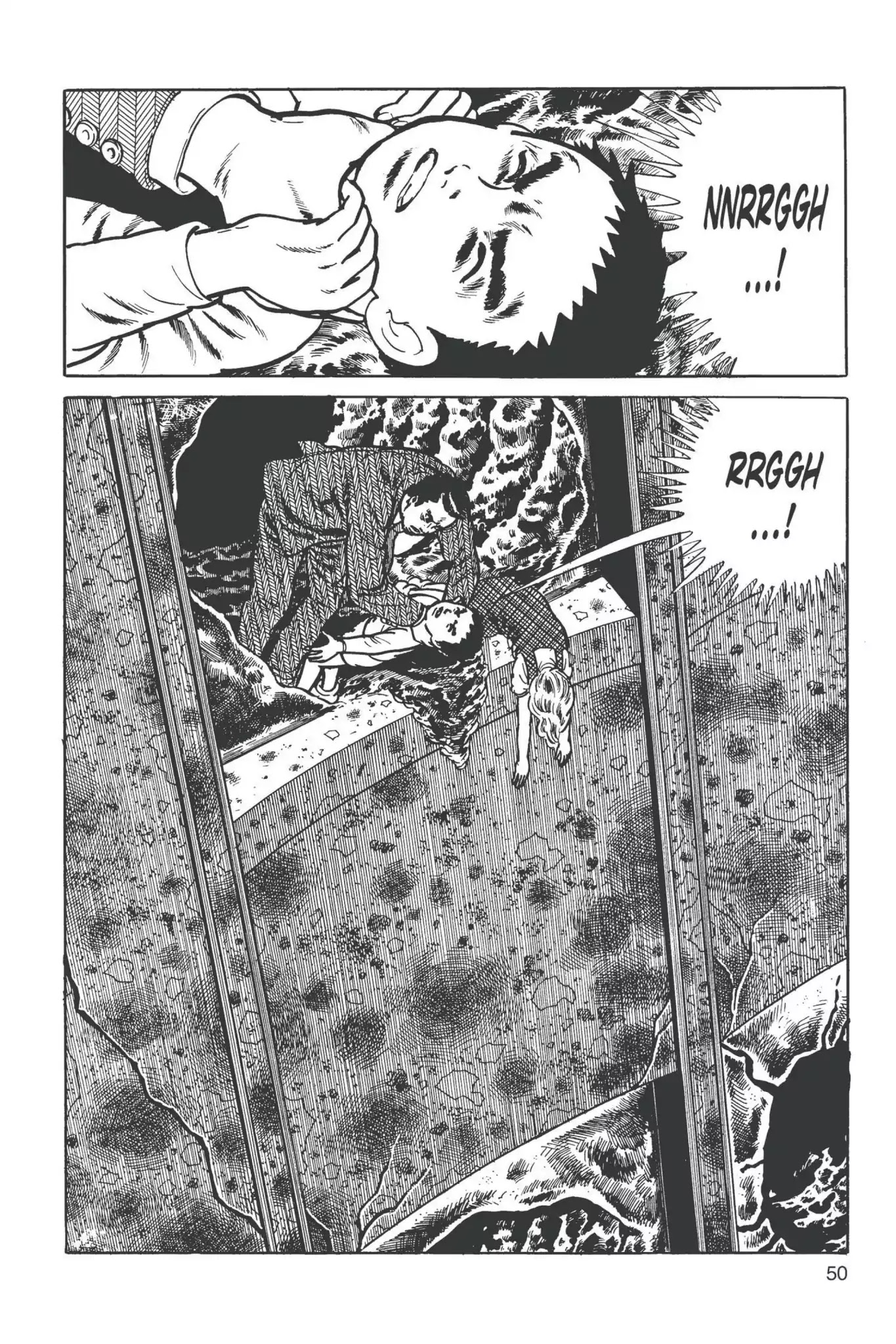Drifting Classroom Chapter 10 page 51 - Chapter 10: The Scream from the Wall