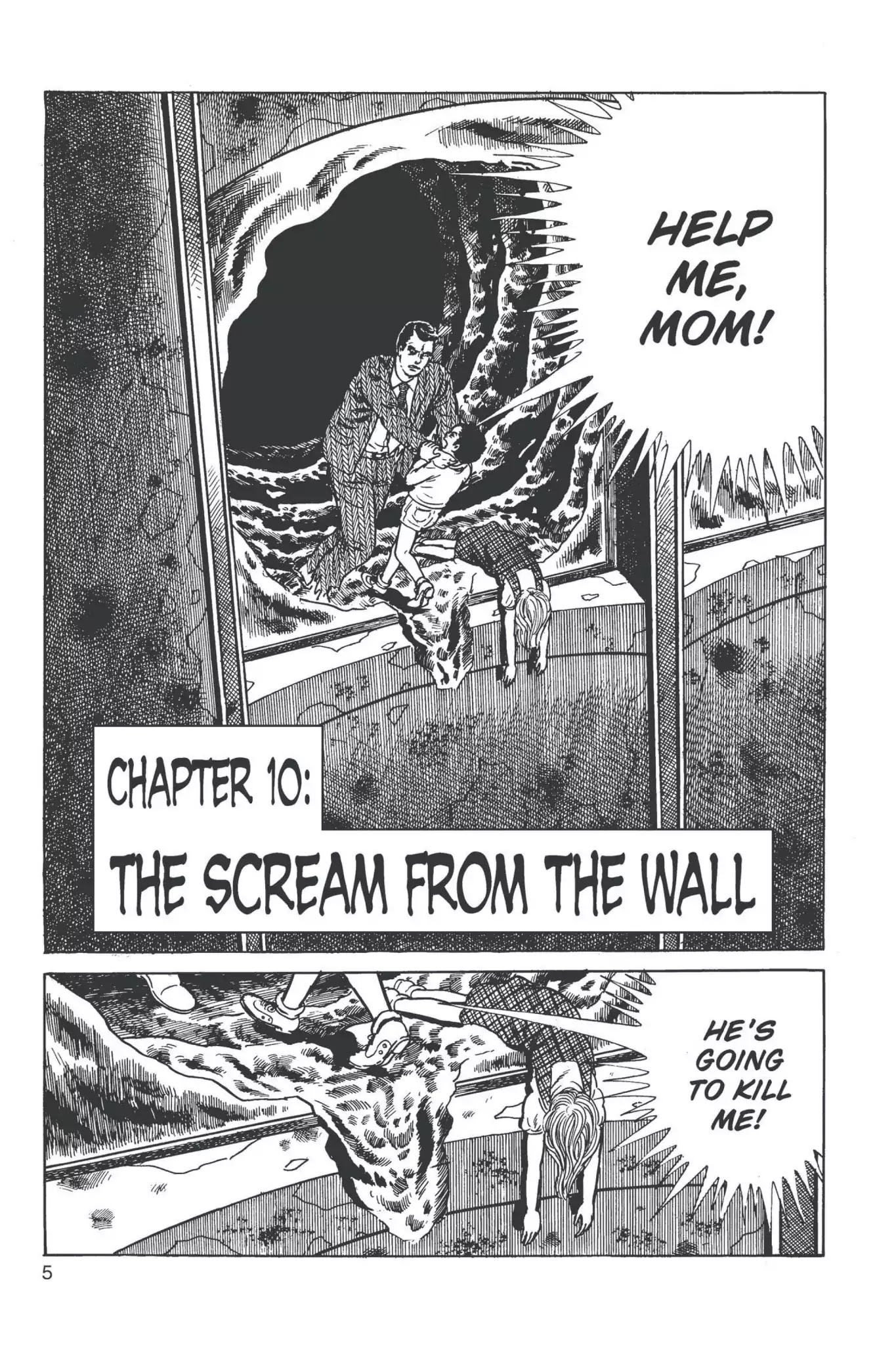 Drifting Classroom Chapter 10 page 6 - Chapter 10: The Scream from the Wall