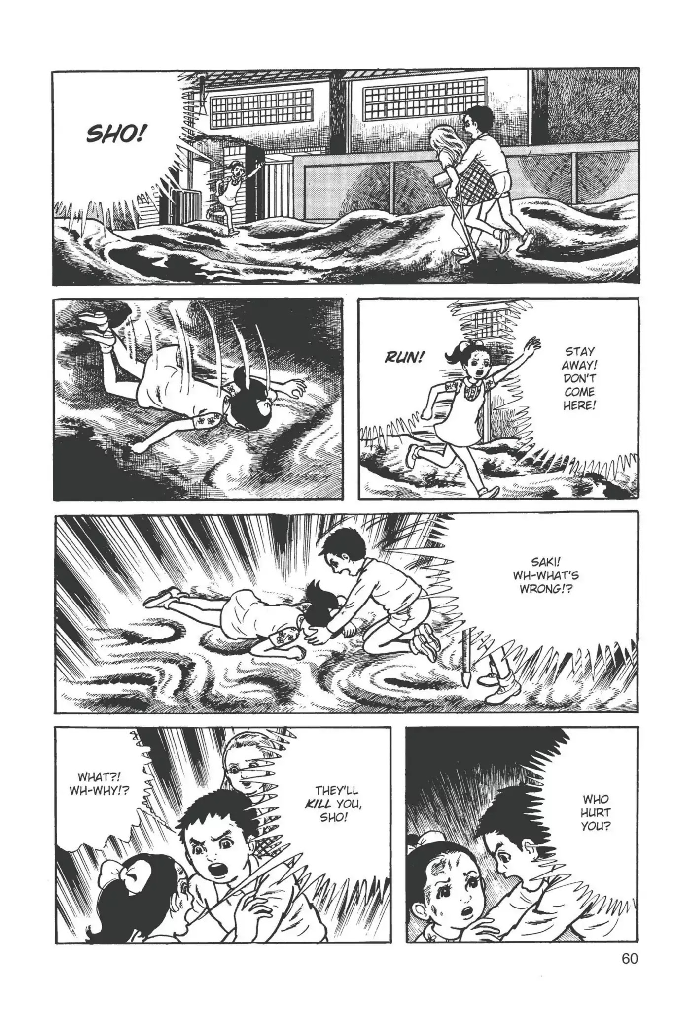 Drifting Classroom Chapter 10 page 60 - Chapter 10: The Scream from the Wall