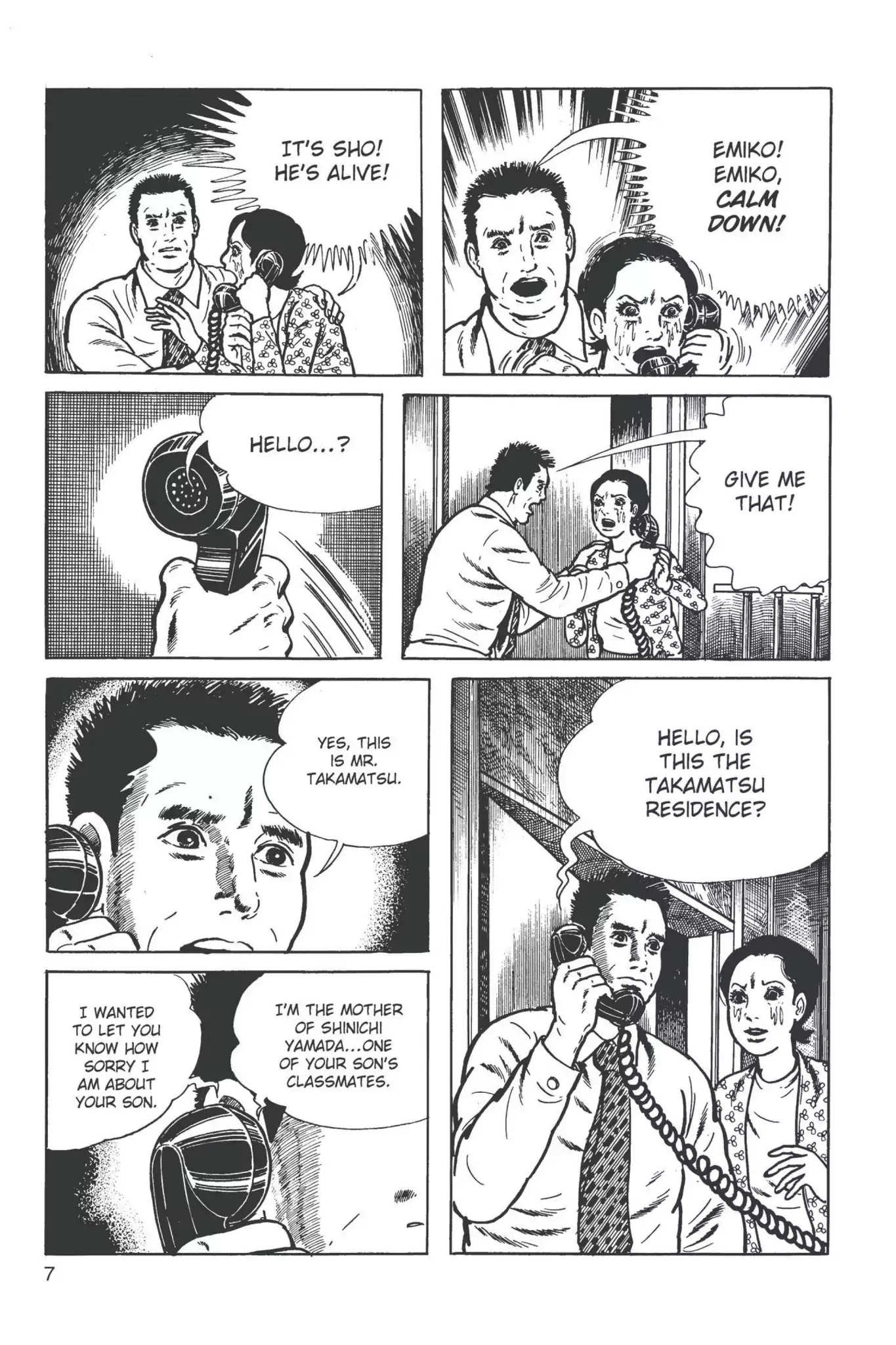 Drifting Classroom Chapter 10 page 8 - Chapter 10: The Scream from the Wall