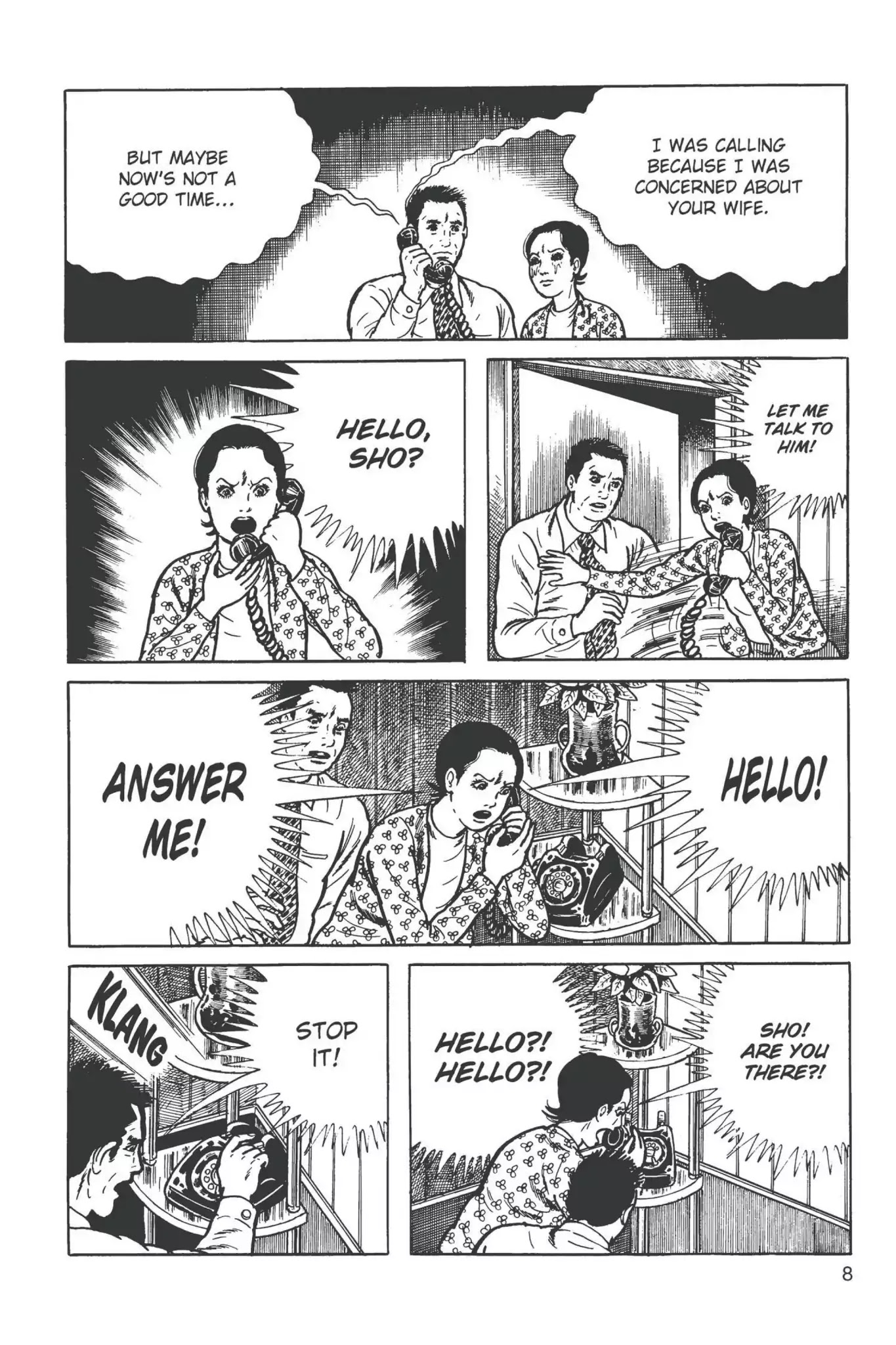 Drifting Classroom Chapter 10 page 9 - Chapter 10: The Scream from the Wall
