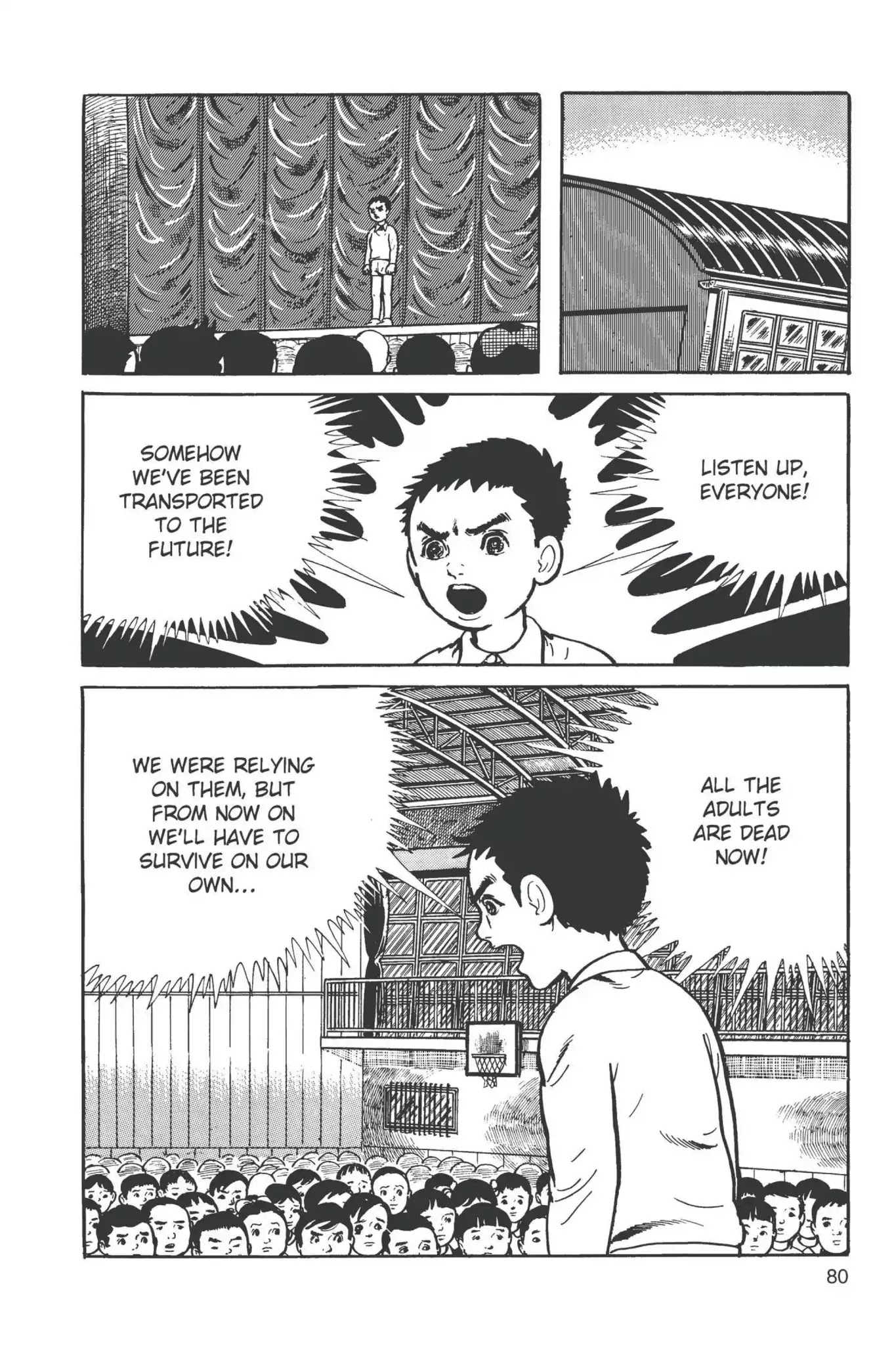 Drifting Classroom Chapter 11 page 18 - Chapter 11: The Sacrifice