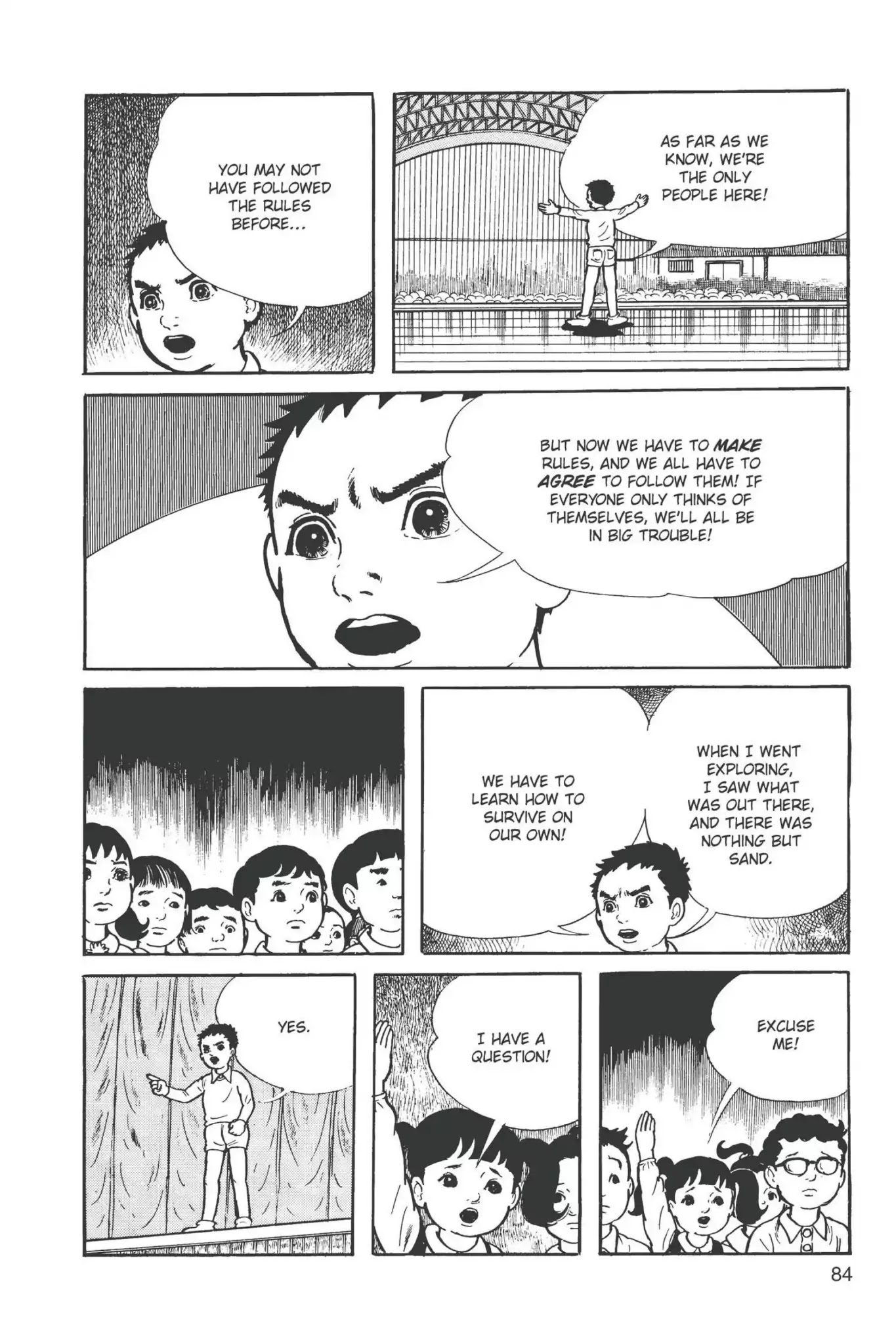 Drifting Classroom Chapter 11 page 22 - Chapter 11: The Sacrifice