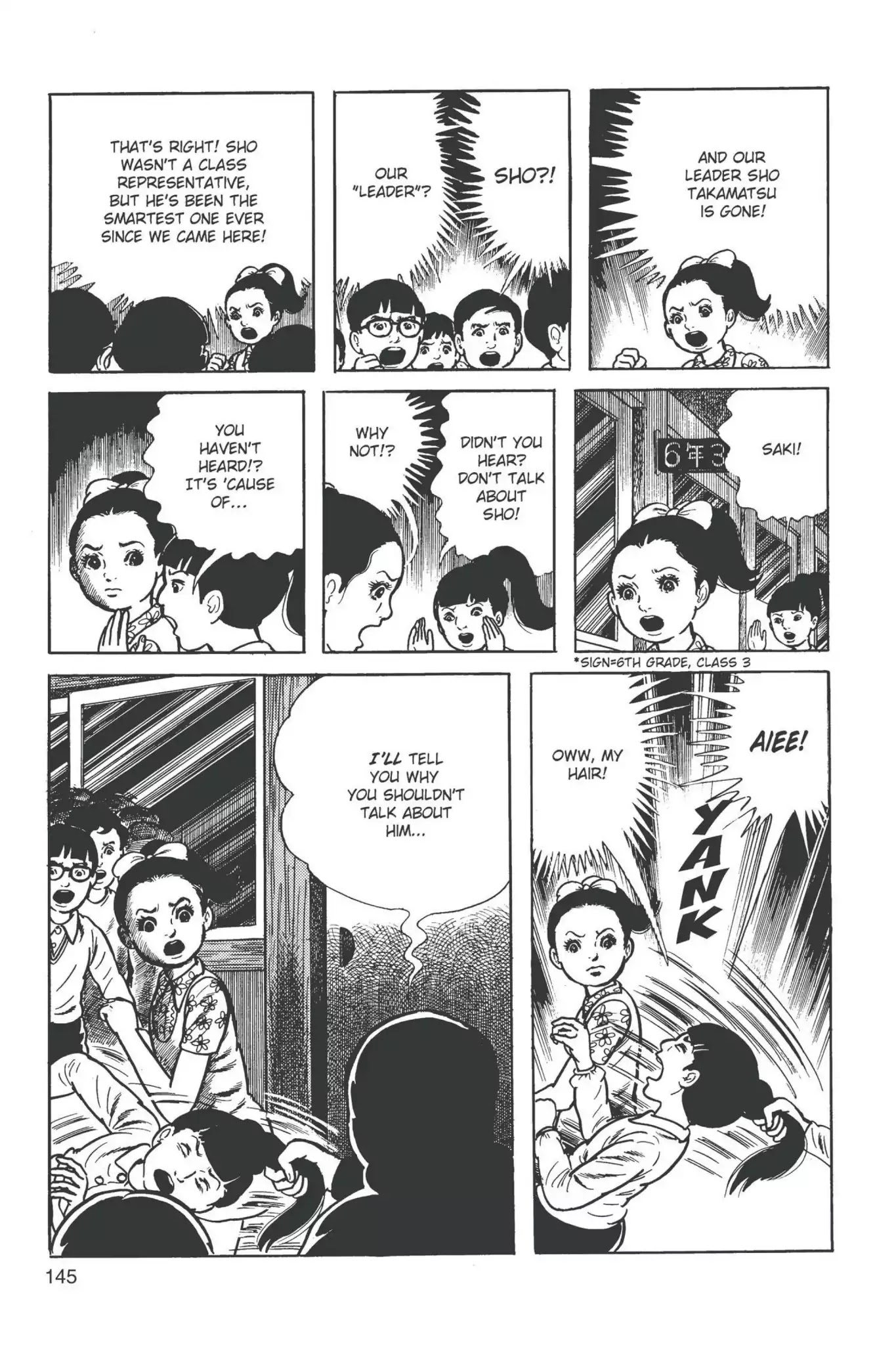 Drifting Classroom Chapter 12 page 55 - Chapter 12: A Single Leaf