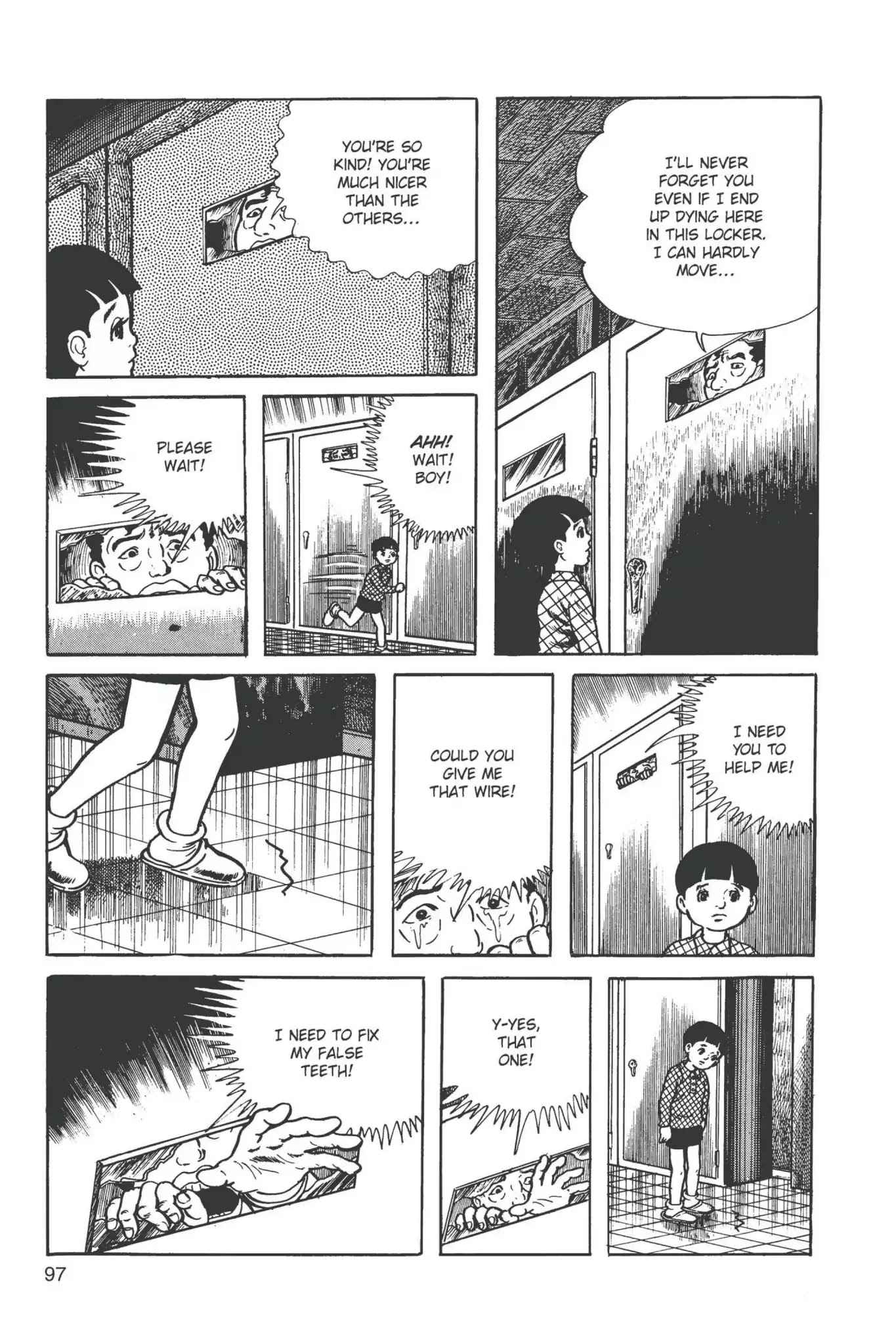Drifting Classroom Chapter 12 page 7 - Chapter 12: A Single Leaf