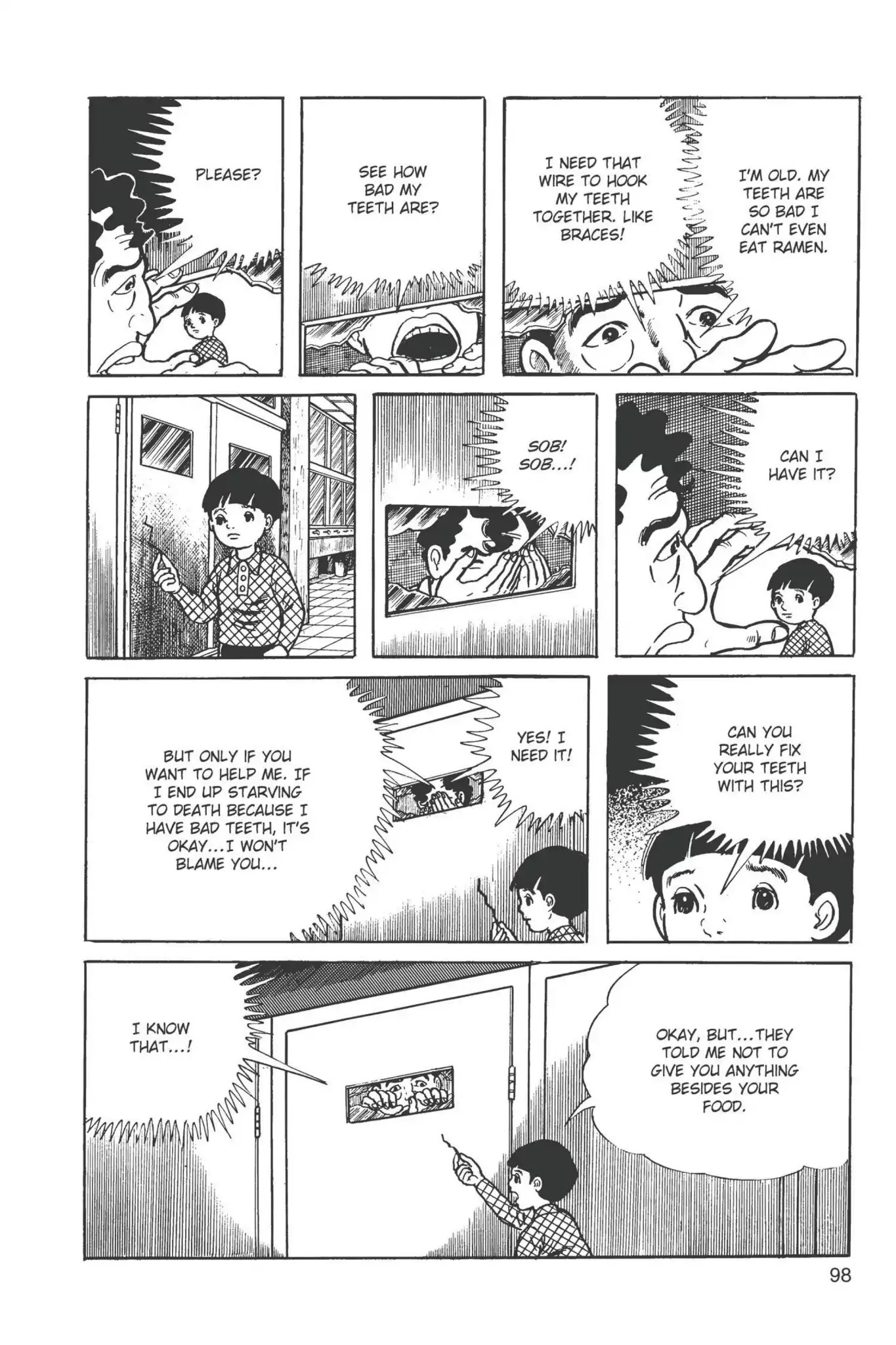 Drifting Classroom Chapter 12 page 8 - Chapter 12: A Single Leaf